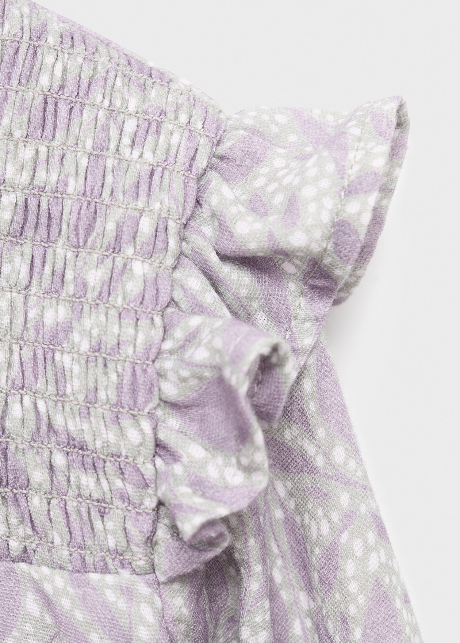 Printed cotton dress - Details of the article 8