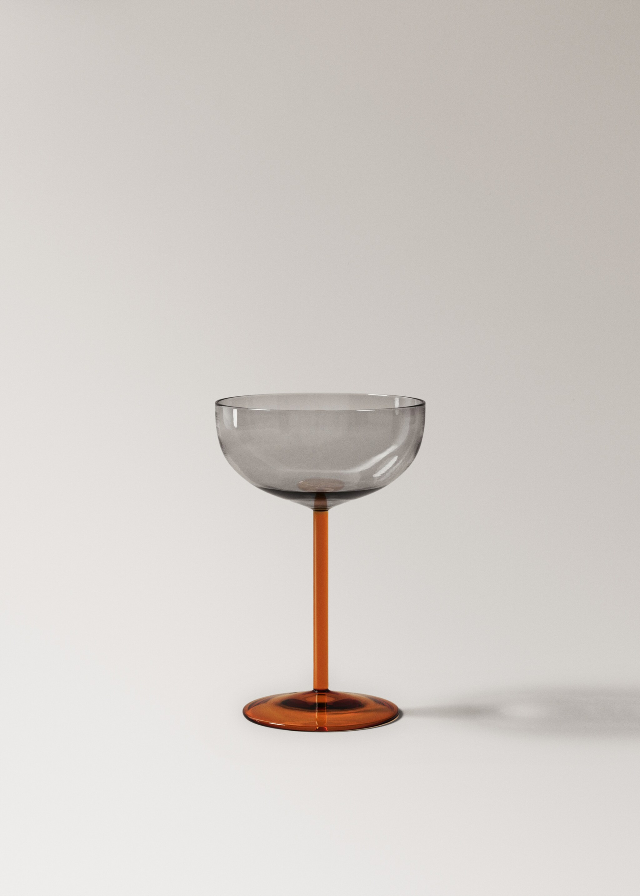 Borosilicate goblet - Article without model, Dark Grey. Ref: 17025166-00.