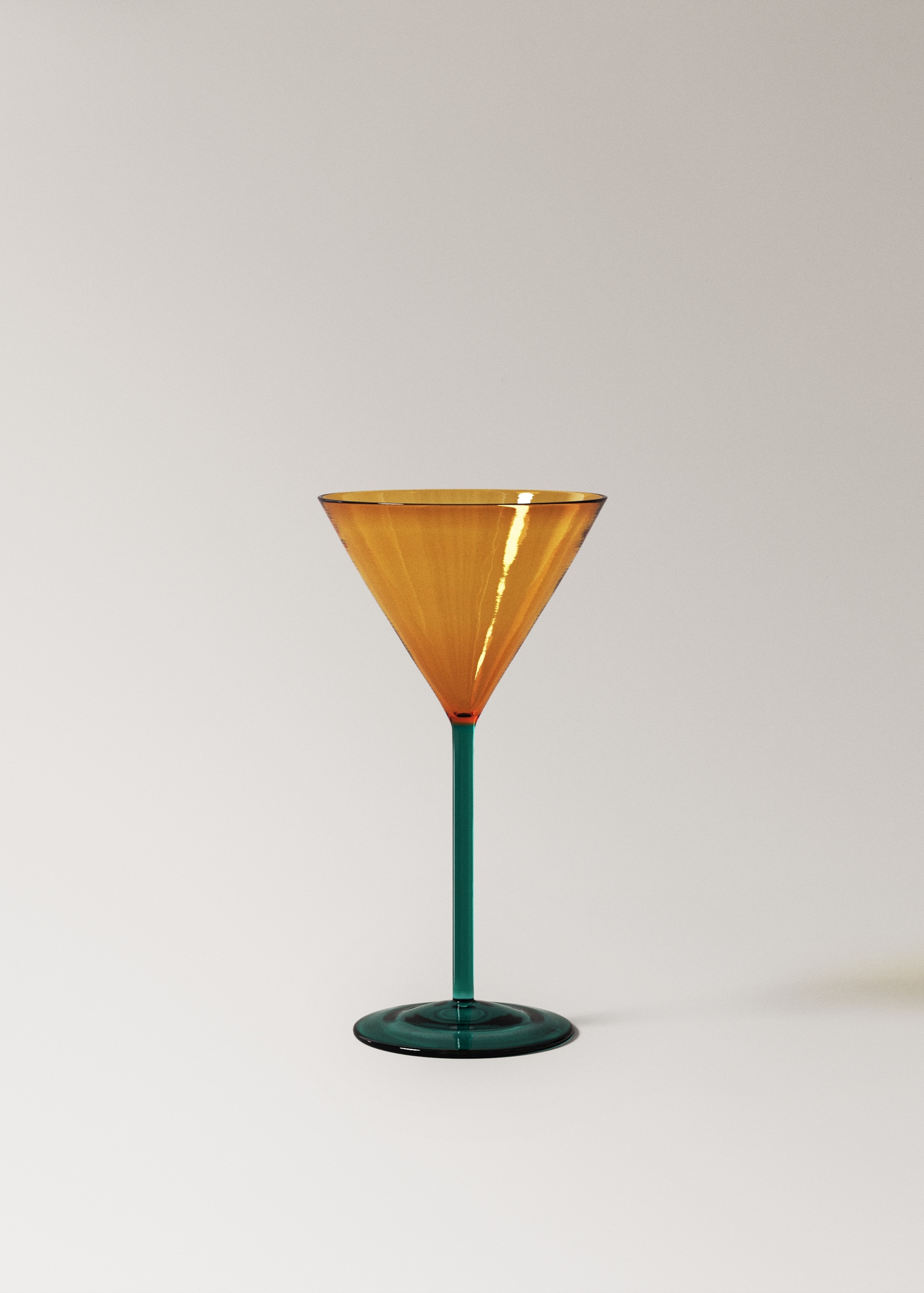 Two-colour borosilicate cocktail glass - Article without model