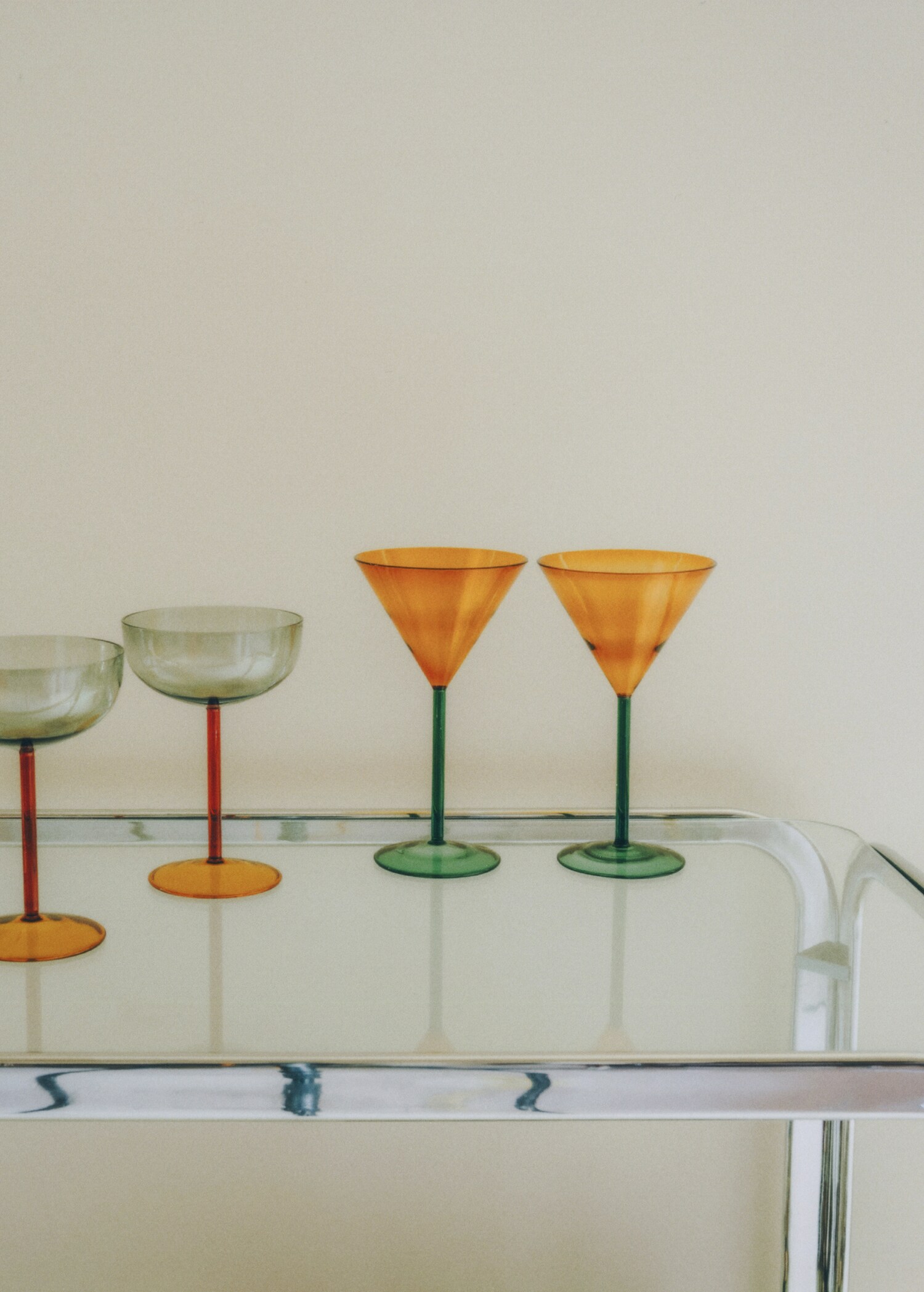 Two-tone borosilicate cocktail glass - Details of the article 6