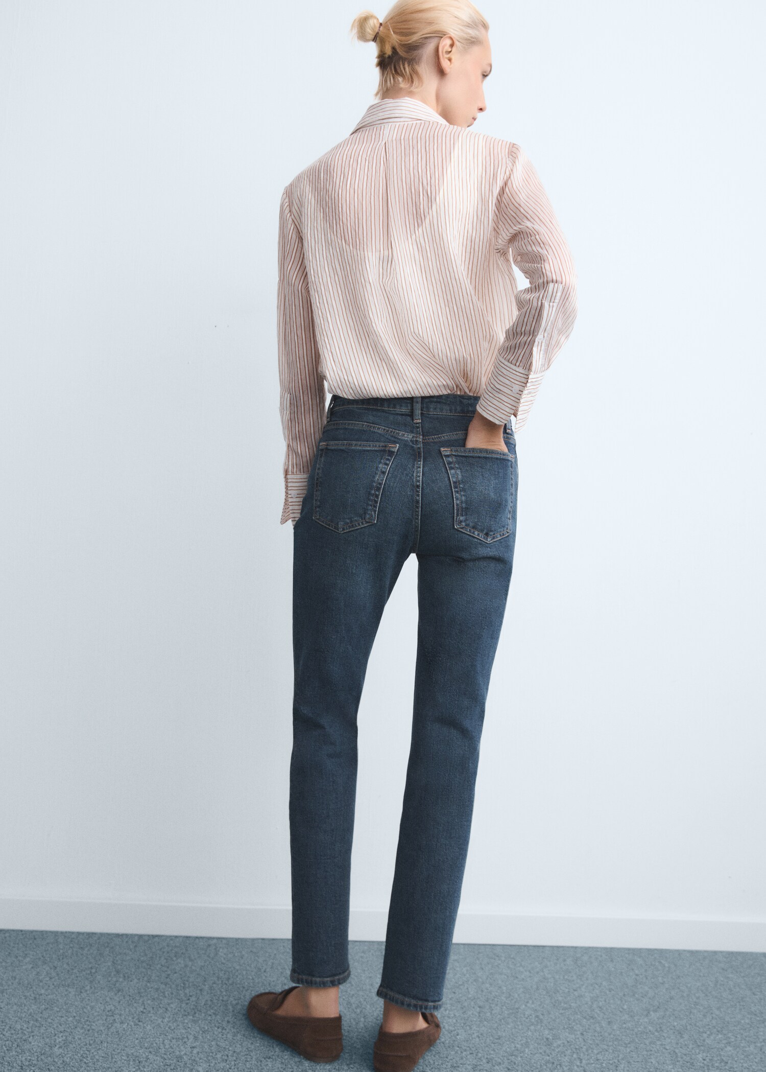 Jean slim taille normale - Verso de l’article