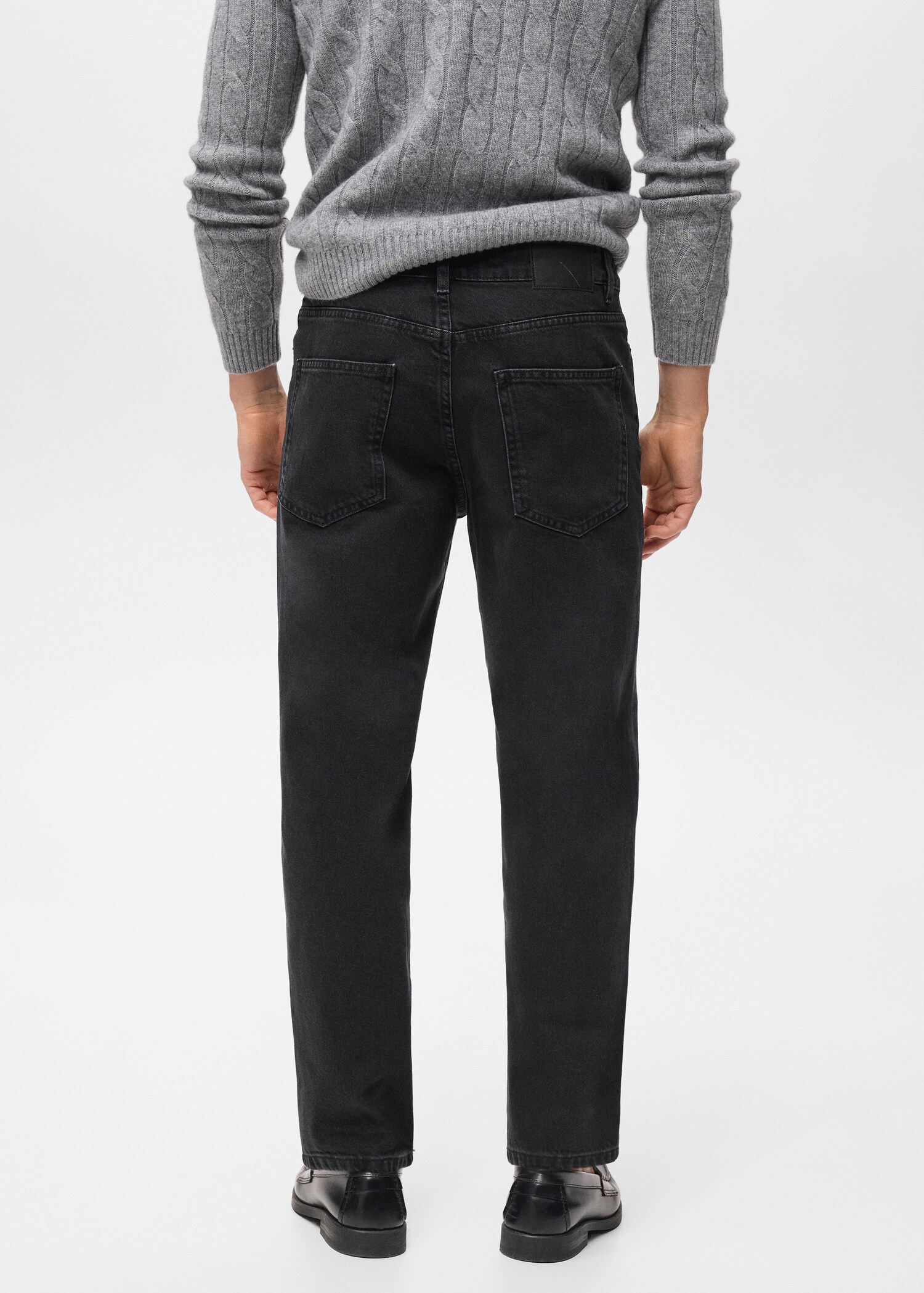 Jeans Sammy Cropped Carrot Fit - Rückseite des Artikels