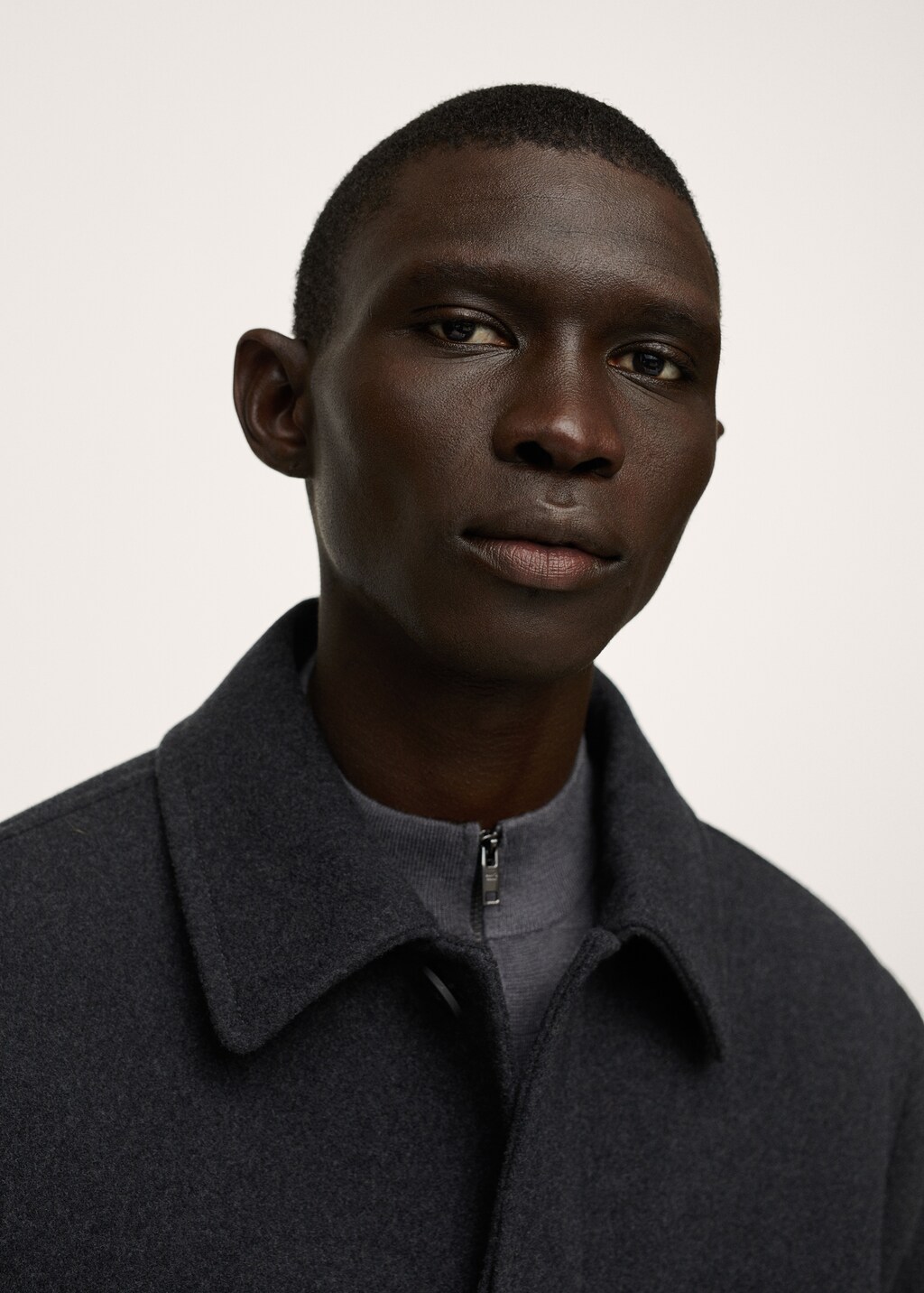 Manteau laine impermeable sale
