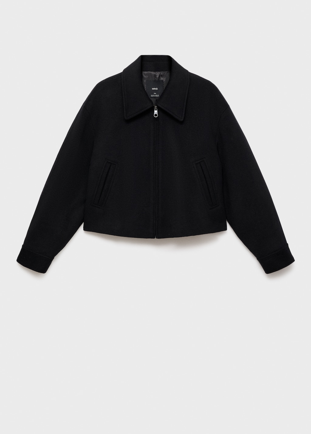 Wool bomber jacket - Women | MANGO USA