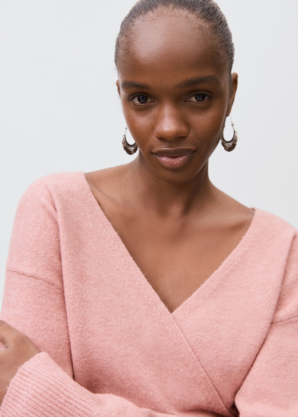 Double-breasted cardigan