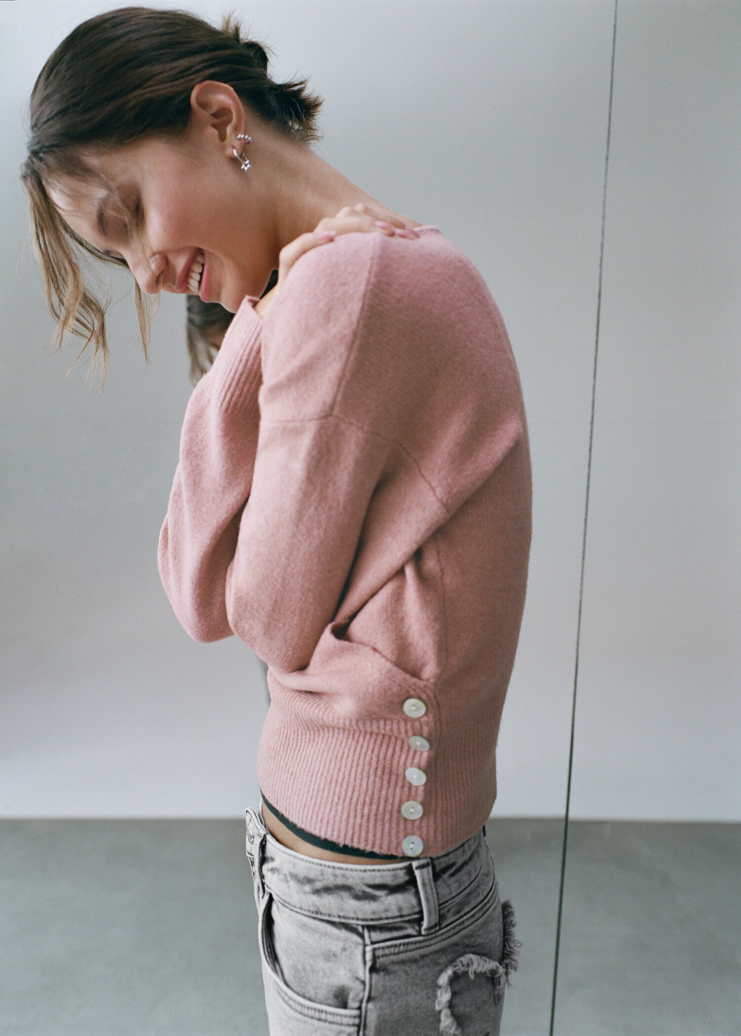 Cardigan en maille croisé - Détail de l'article 6