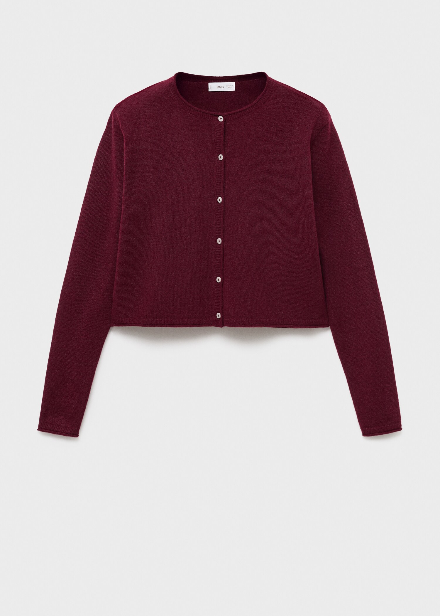 Knitted button cardigan - Article without model