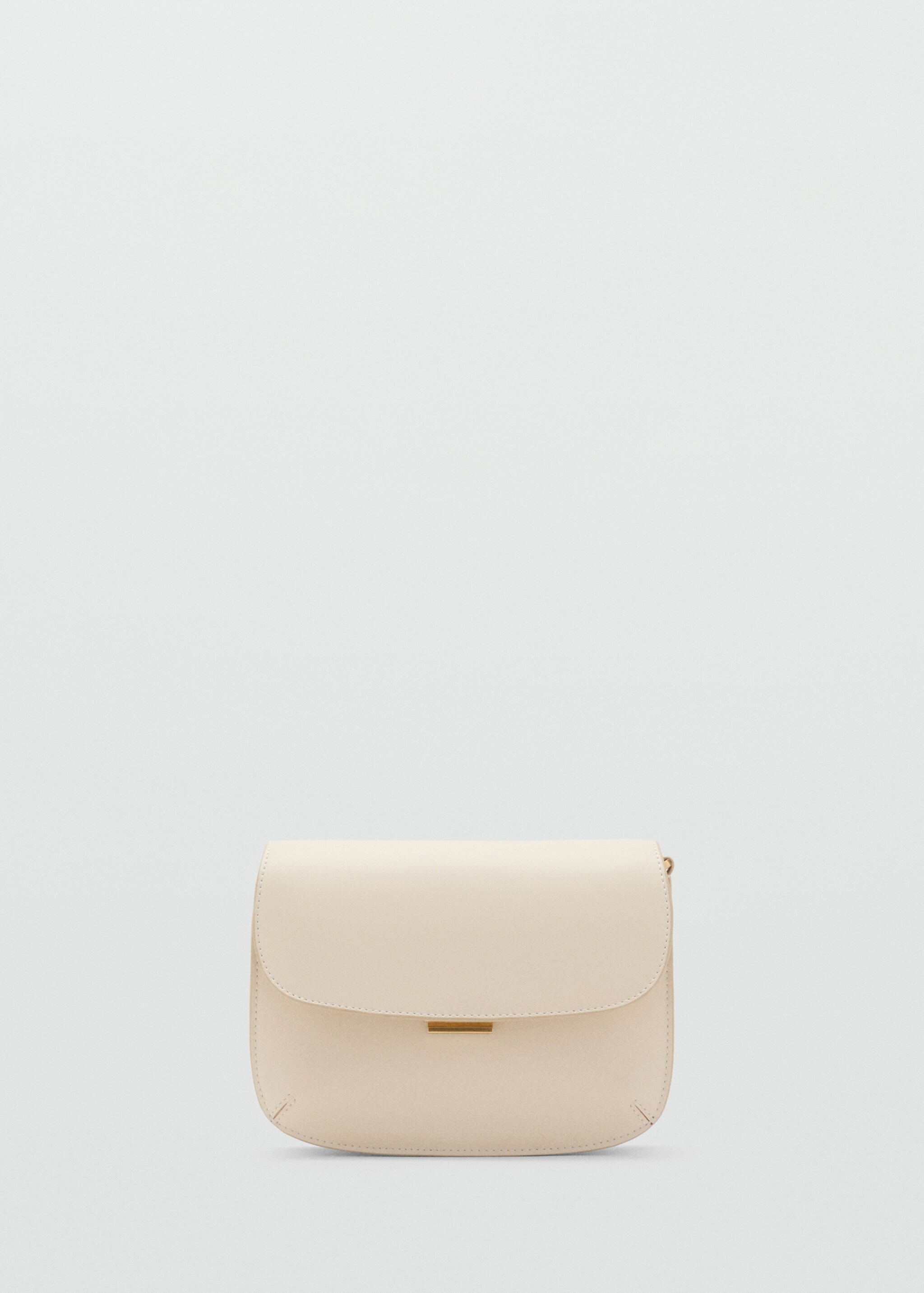 Crossbody bag with flap - Article without model, Off White. Ref: 17025798-00.