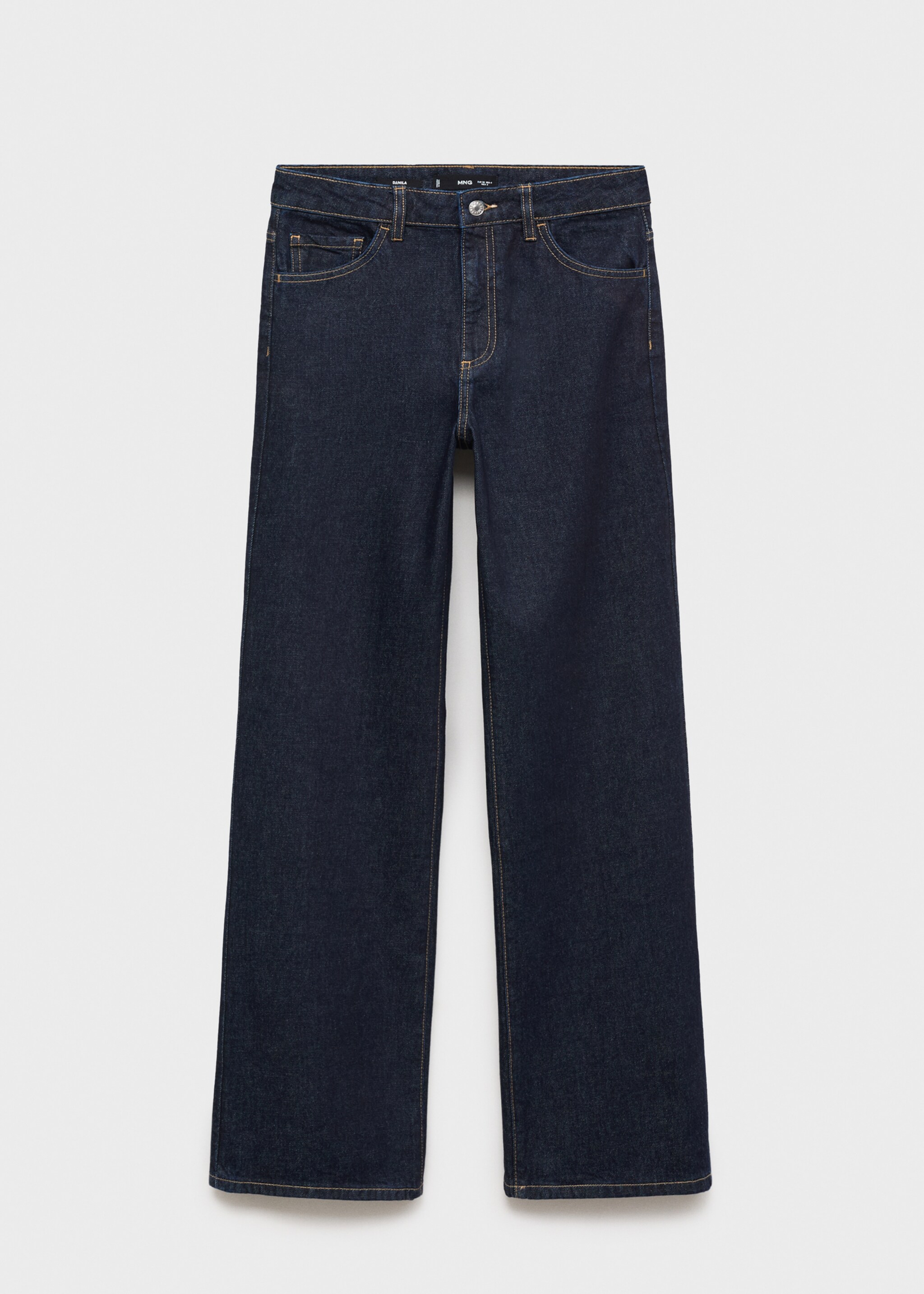 Jean Danila wideleg taille haute - Article sans modèle, Bleu. Ref: 17025799-00.