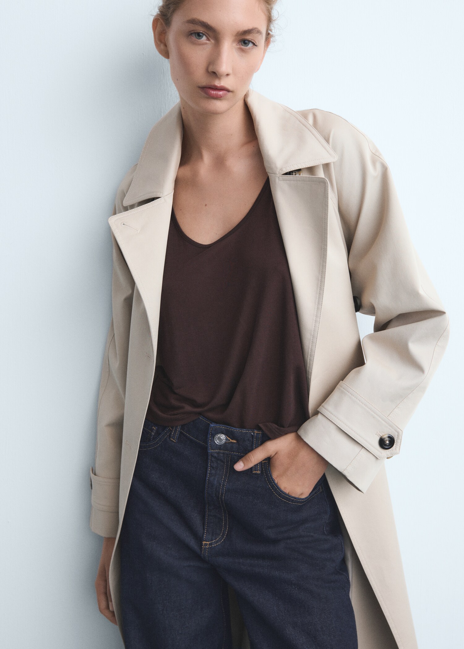 Danila wide leg high-rise jeans - Details of the article 1