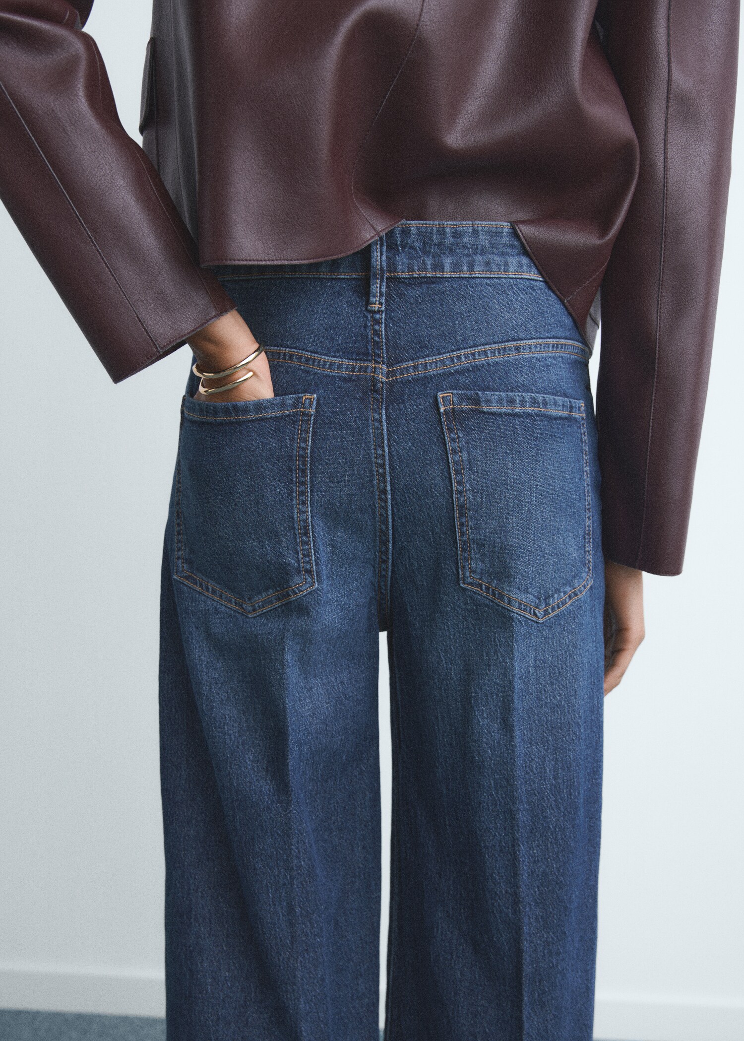 Jean wide leg taille haute - Détail de l'article 6