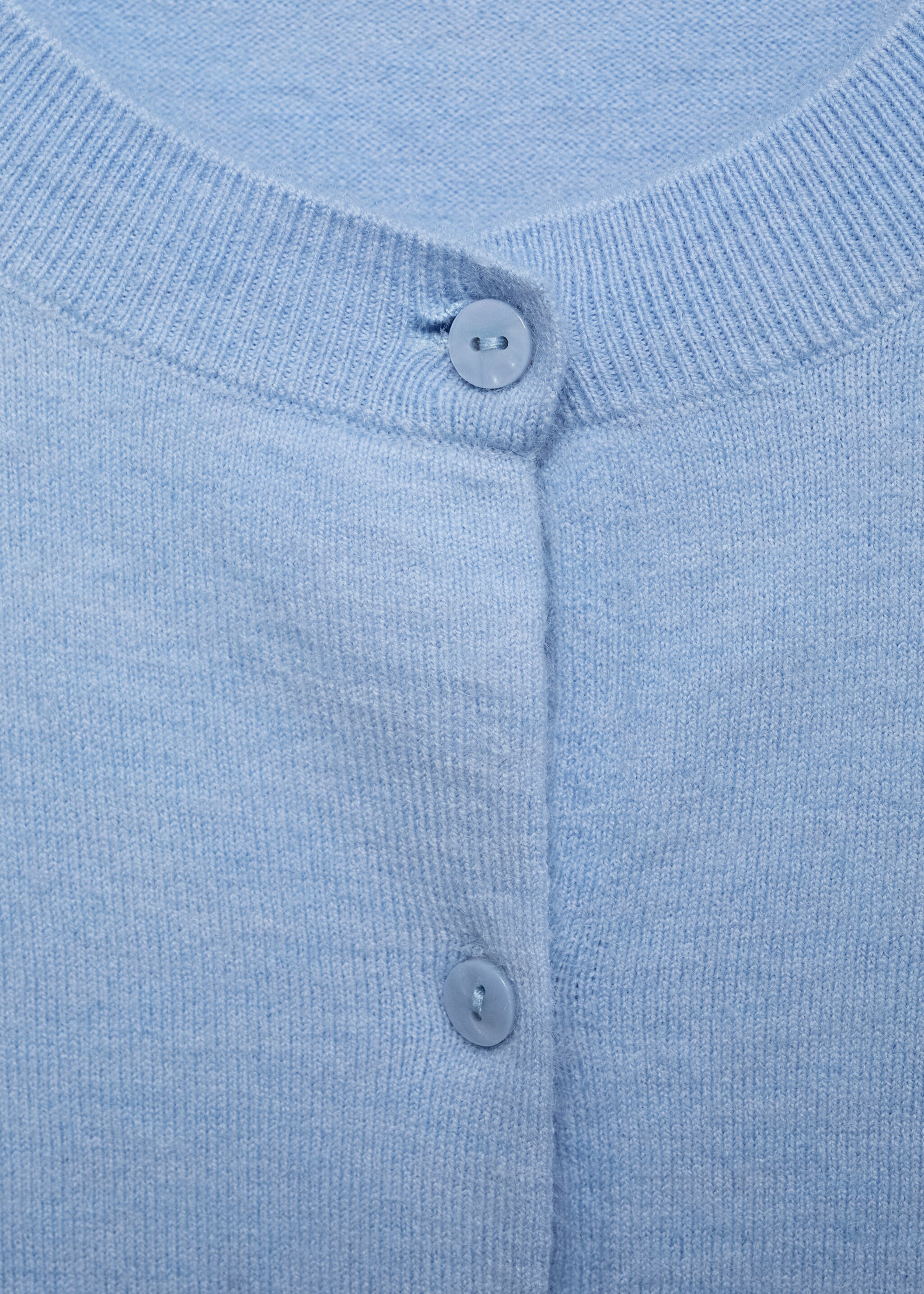 Cardigan maille losanges - Détail de l'article 8, Bleu ciel. Ref: 17025801-00.