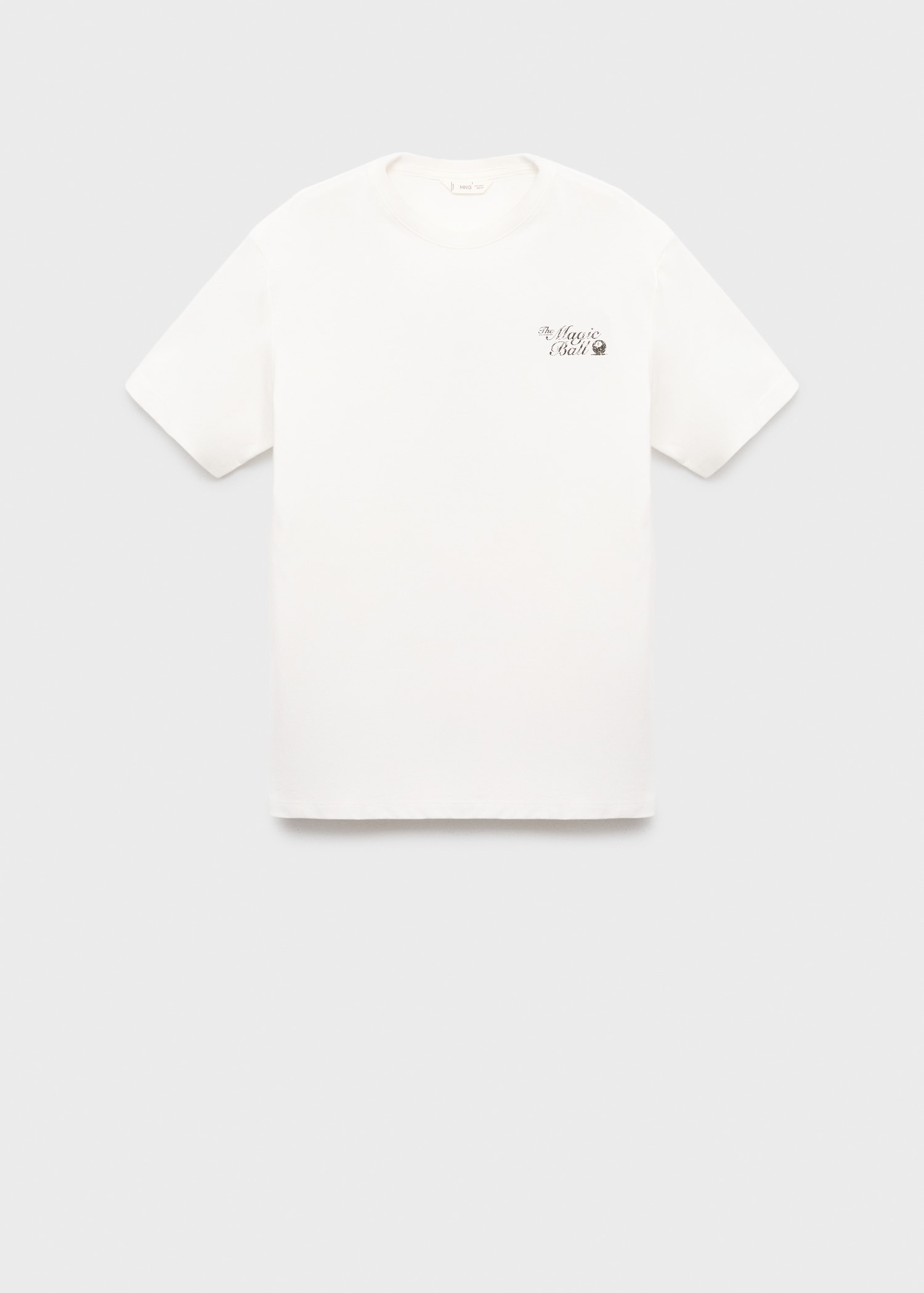Oversized cotton t-shirt - Article without model