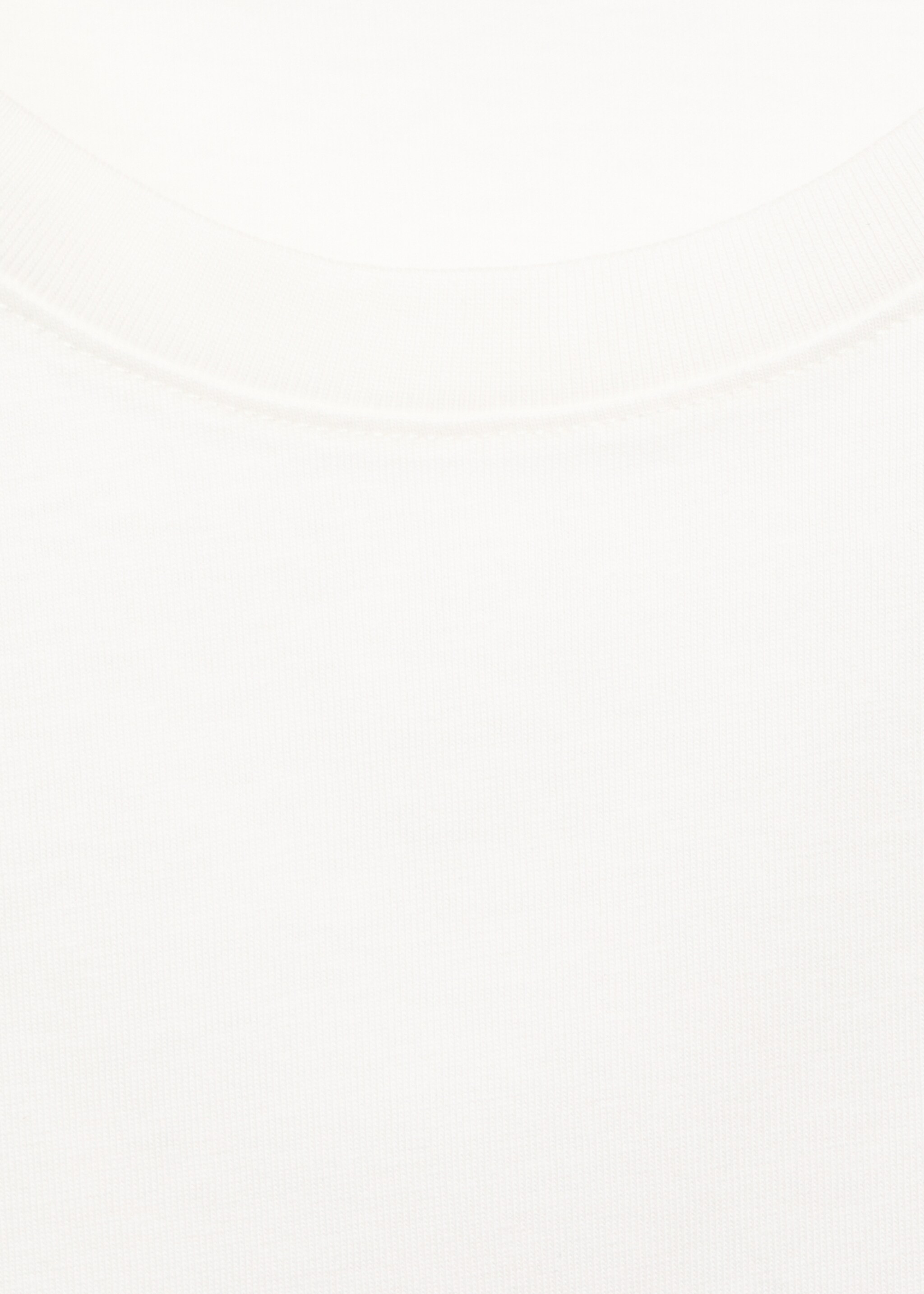 Oversized cotton t-shirt - Details of the article 8, Off White. Ref: 17025802-00.
