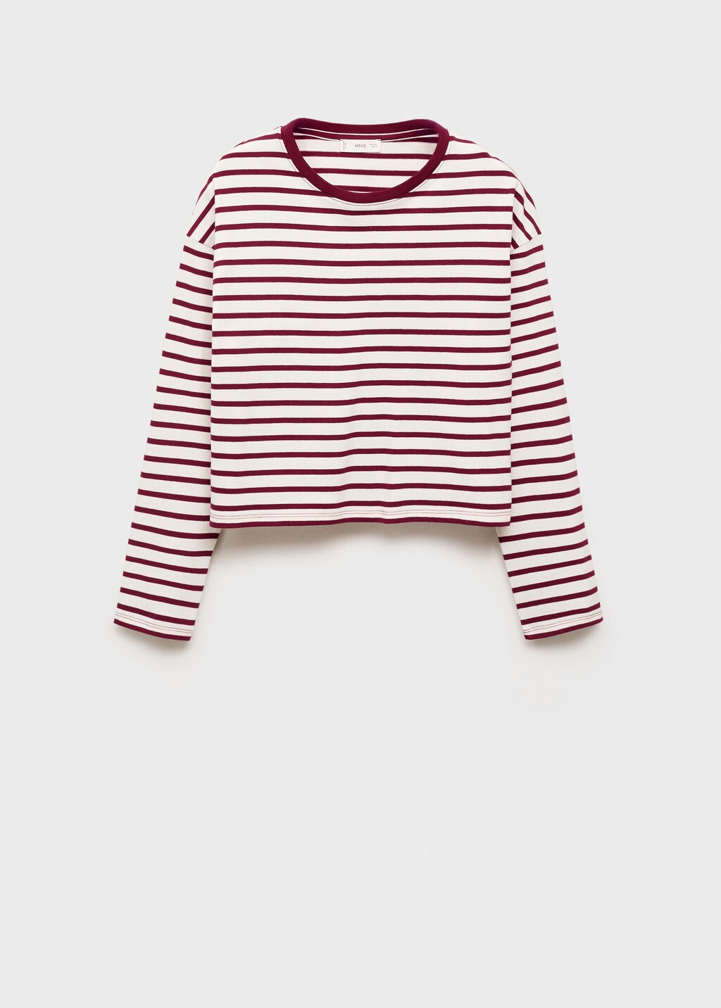 Striped cotton T-shirt