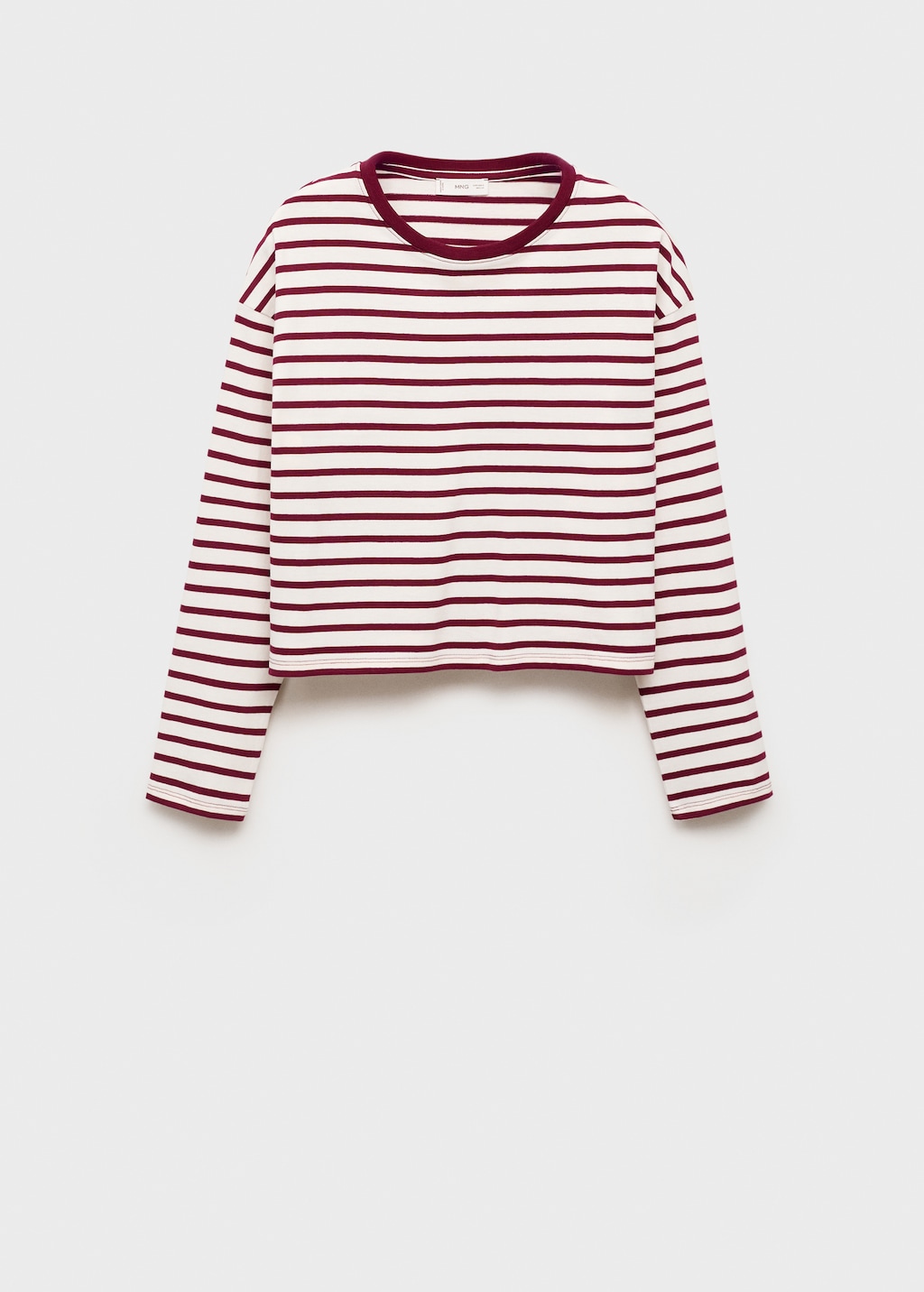Striped cotton T-shirt