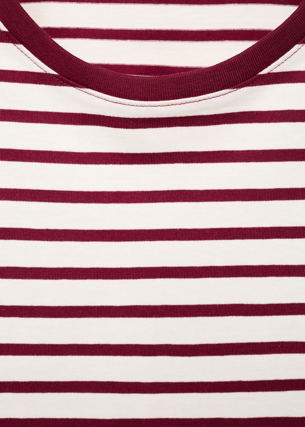 Striped cotton T-shirt