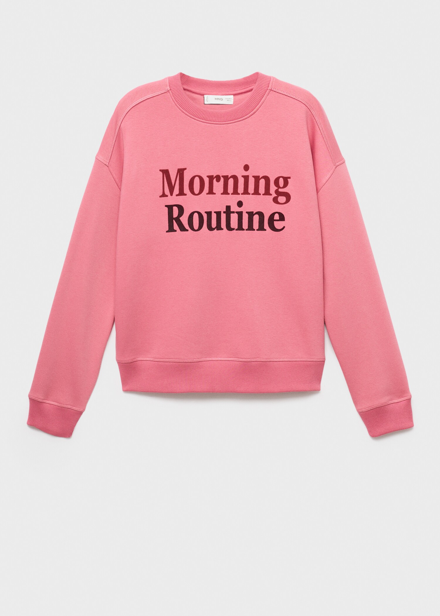 Printed cotton sweatshirt - Article without model