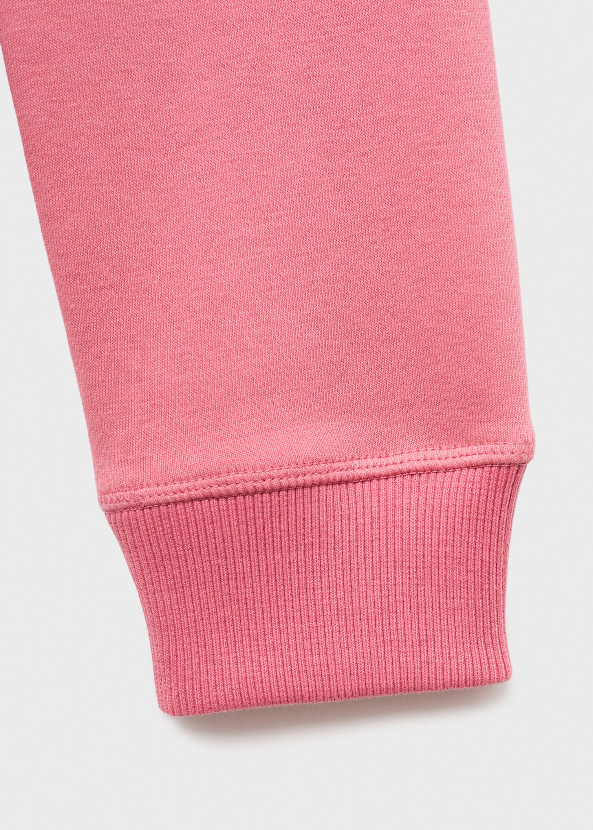 Gemustertes Baumwoll-Sweatshirt - Detail des Artikels 8, Rosa. Ref: 17025806-00.