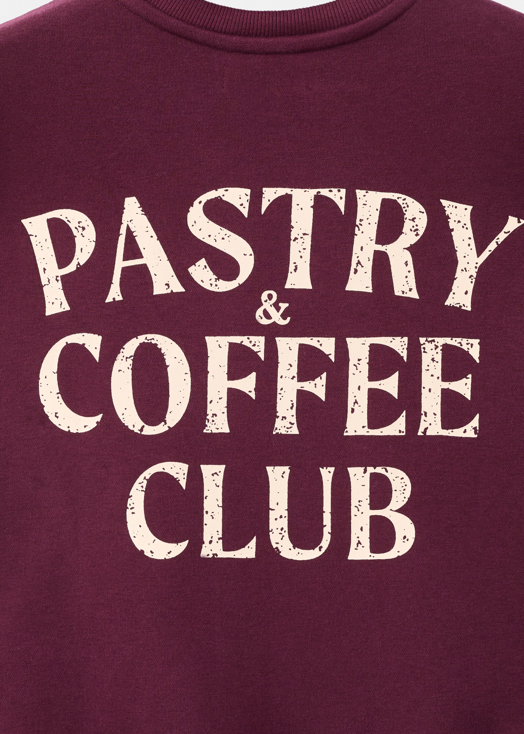 Sweatshirt brunch - Details of the article 8, Maroon. Ref: 17025807-00.
