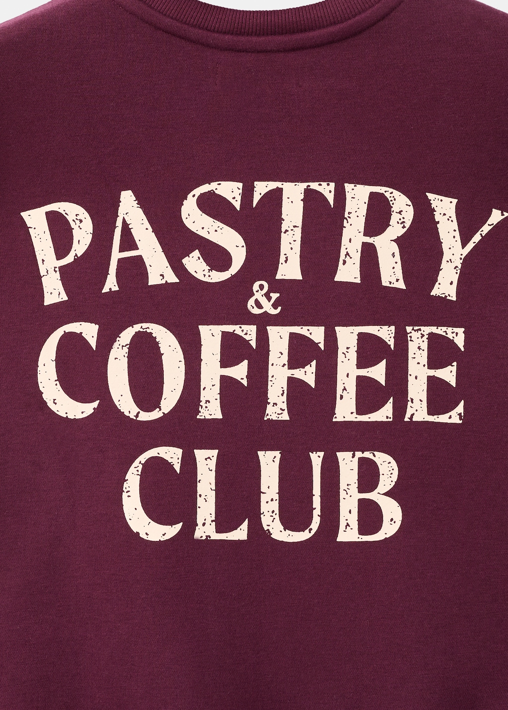 Printed cotton sweatshirt