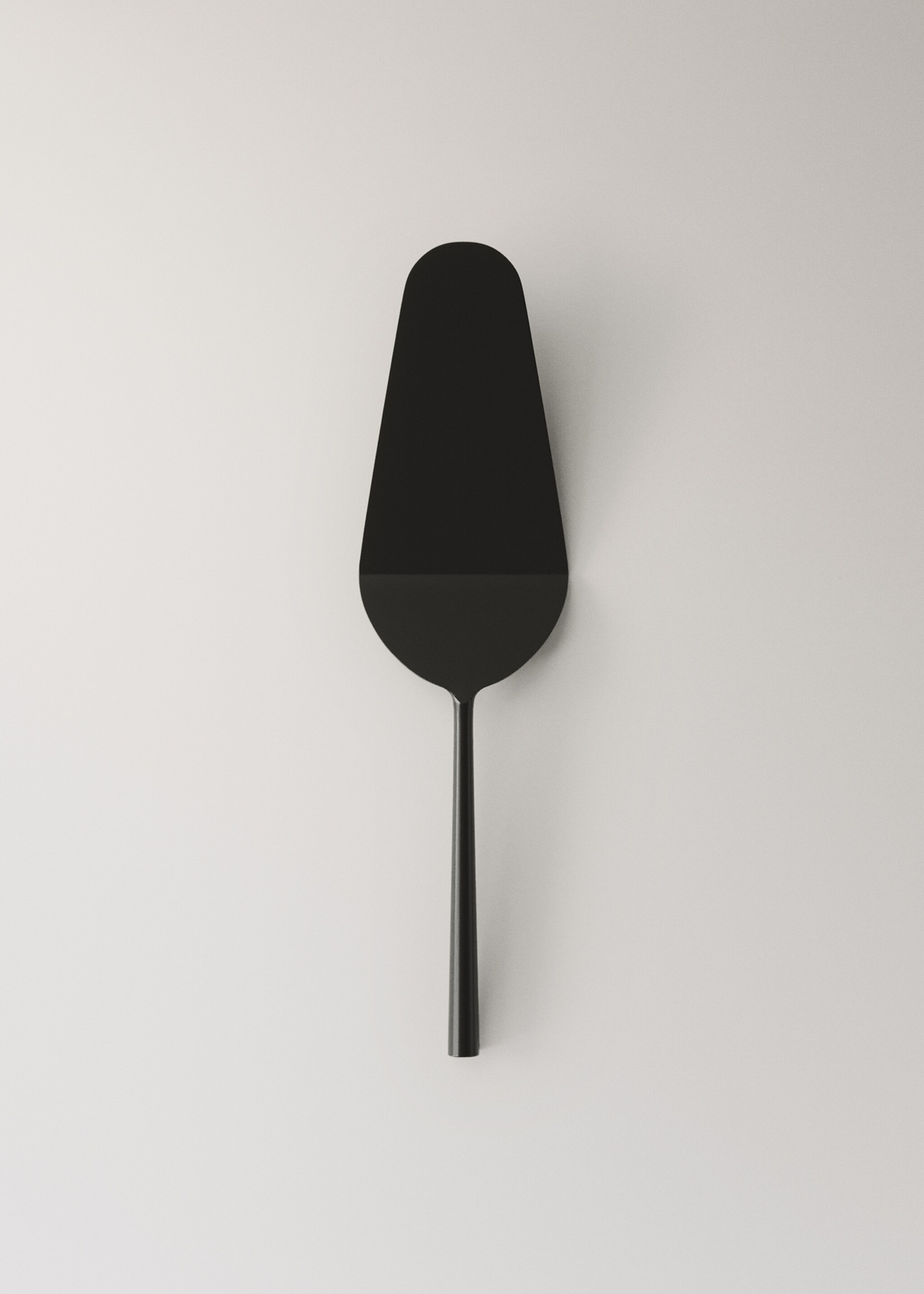 Matt stainless steel cake server - Article without model, Black. Ref: 17025812-00.