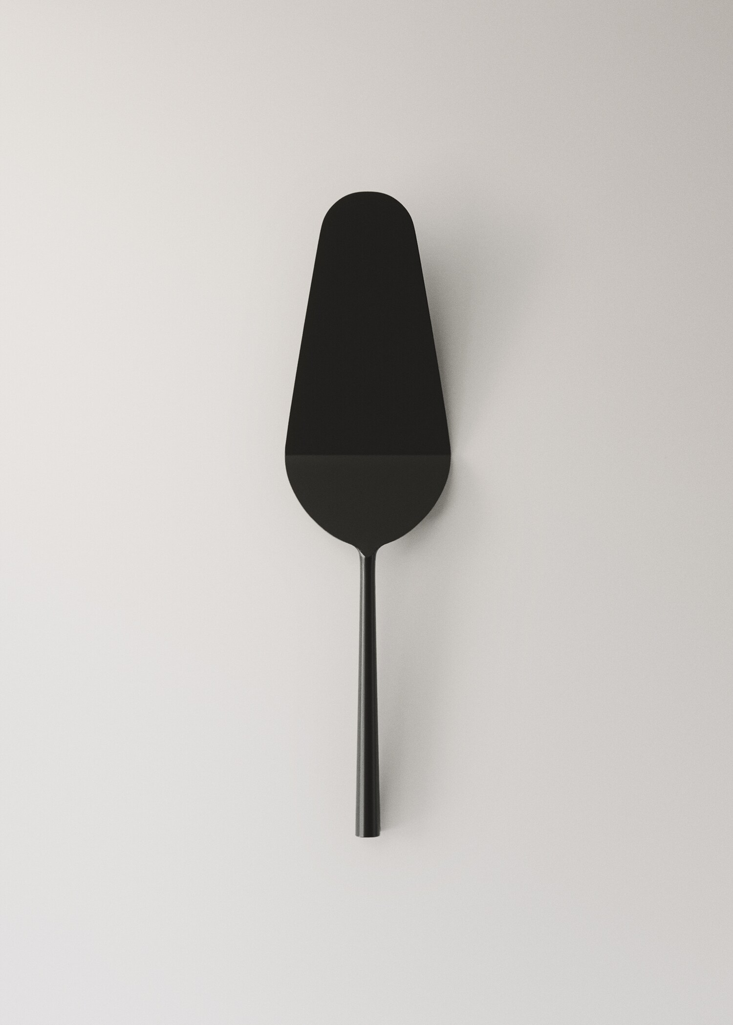 Matt stainless steel cake server - Article without model