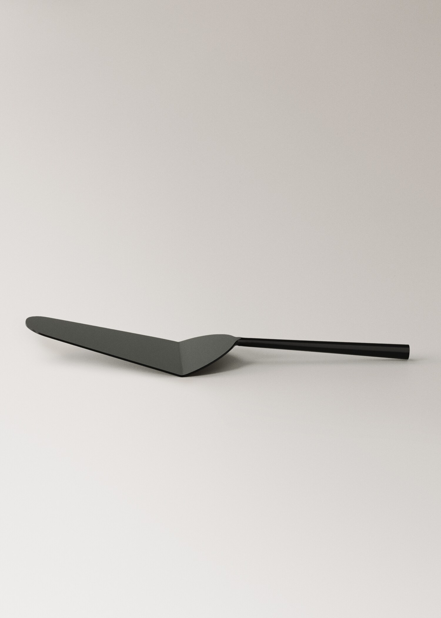 Matt stainless steel cake server - Details of the article 2