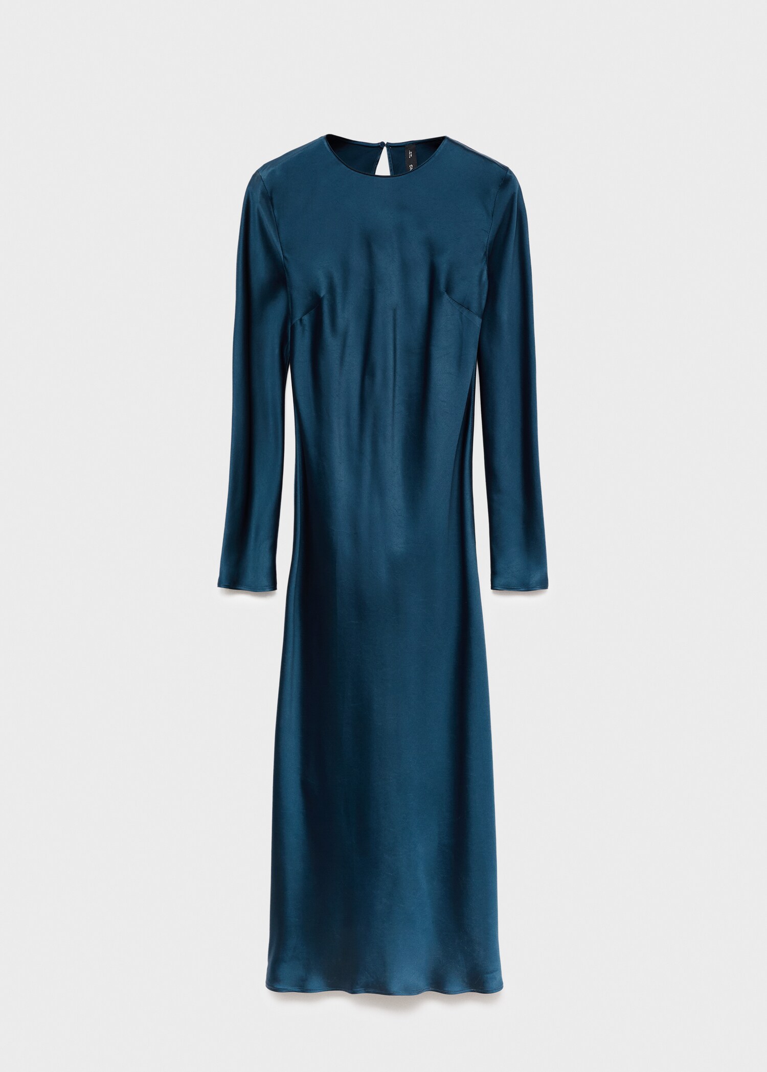 Long satin dress - Article without model