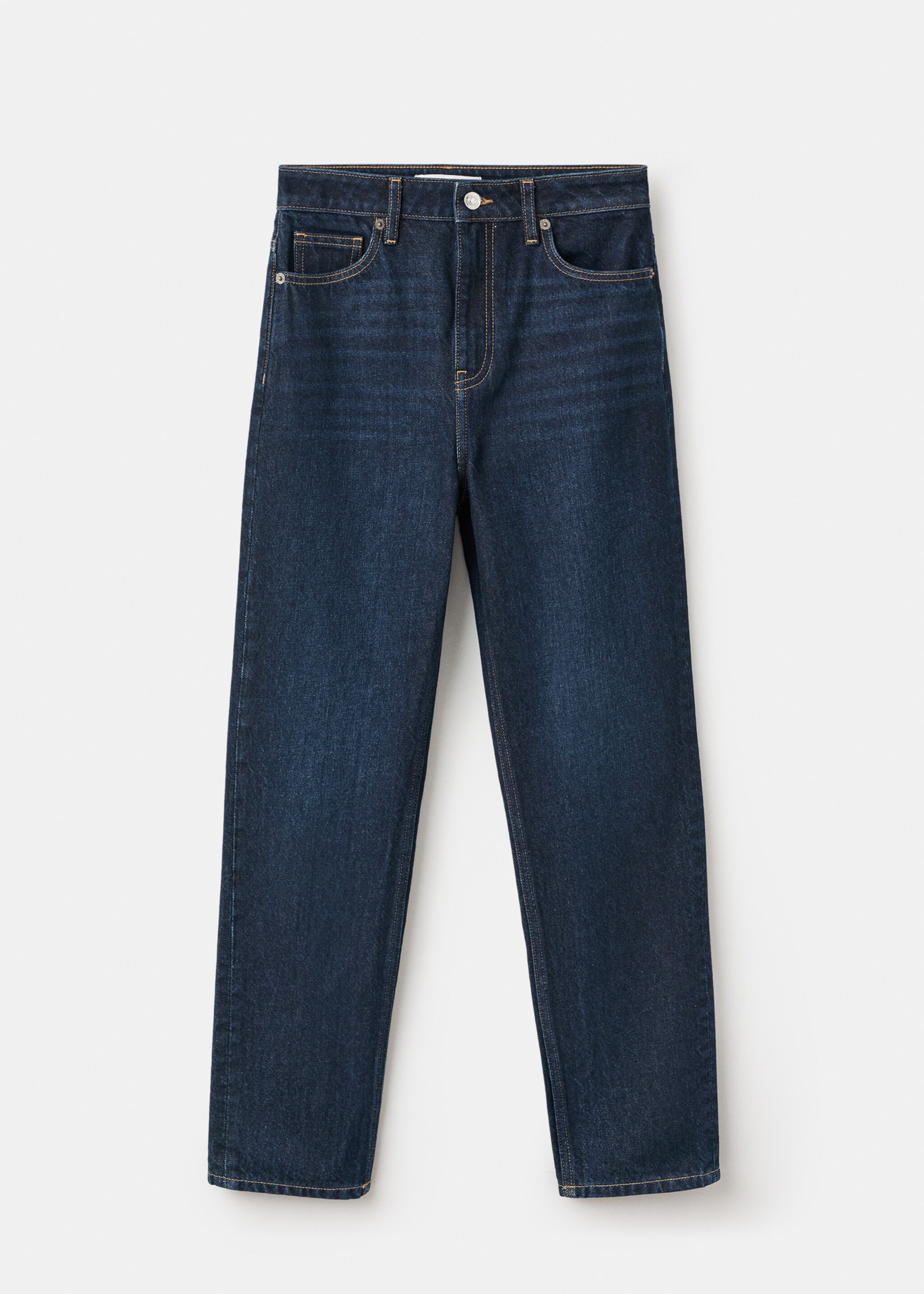 Mom2000 high-rise jeans - Article without model, Dark Blue. Ref: 17025827-00.