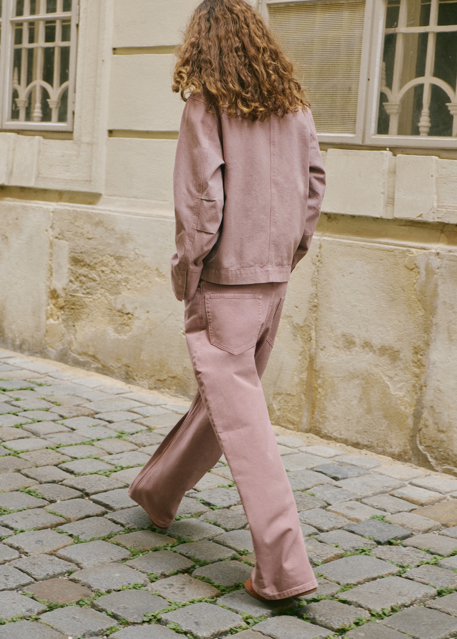 Wide-leg mid-rise loose-fit jeans Women MANGO Indonesia