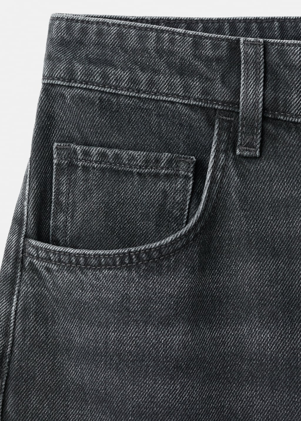 Mango Mid-rise barrel jeans