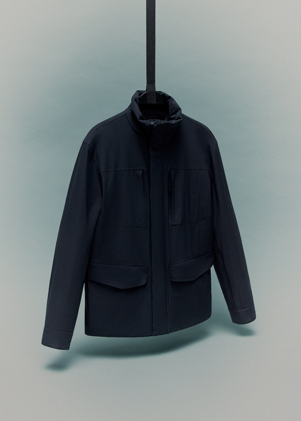 Waterproof jacket with Thermolite® padding