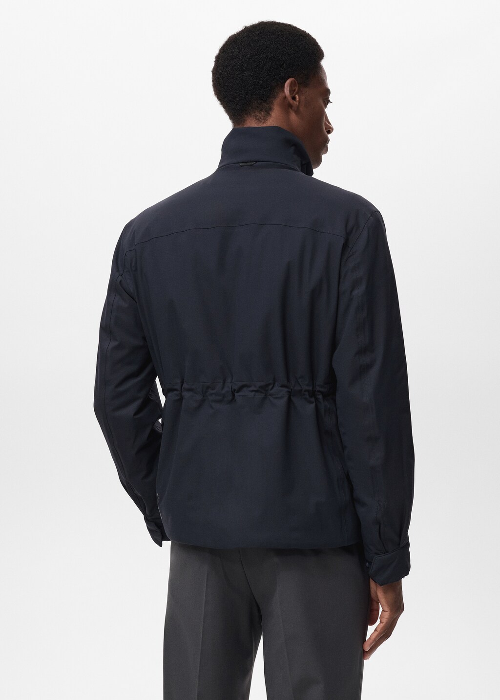 Waterproof jacket with Thermolite® padding - Men | MANGO USA