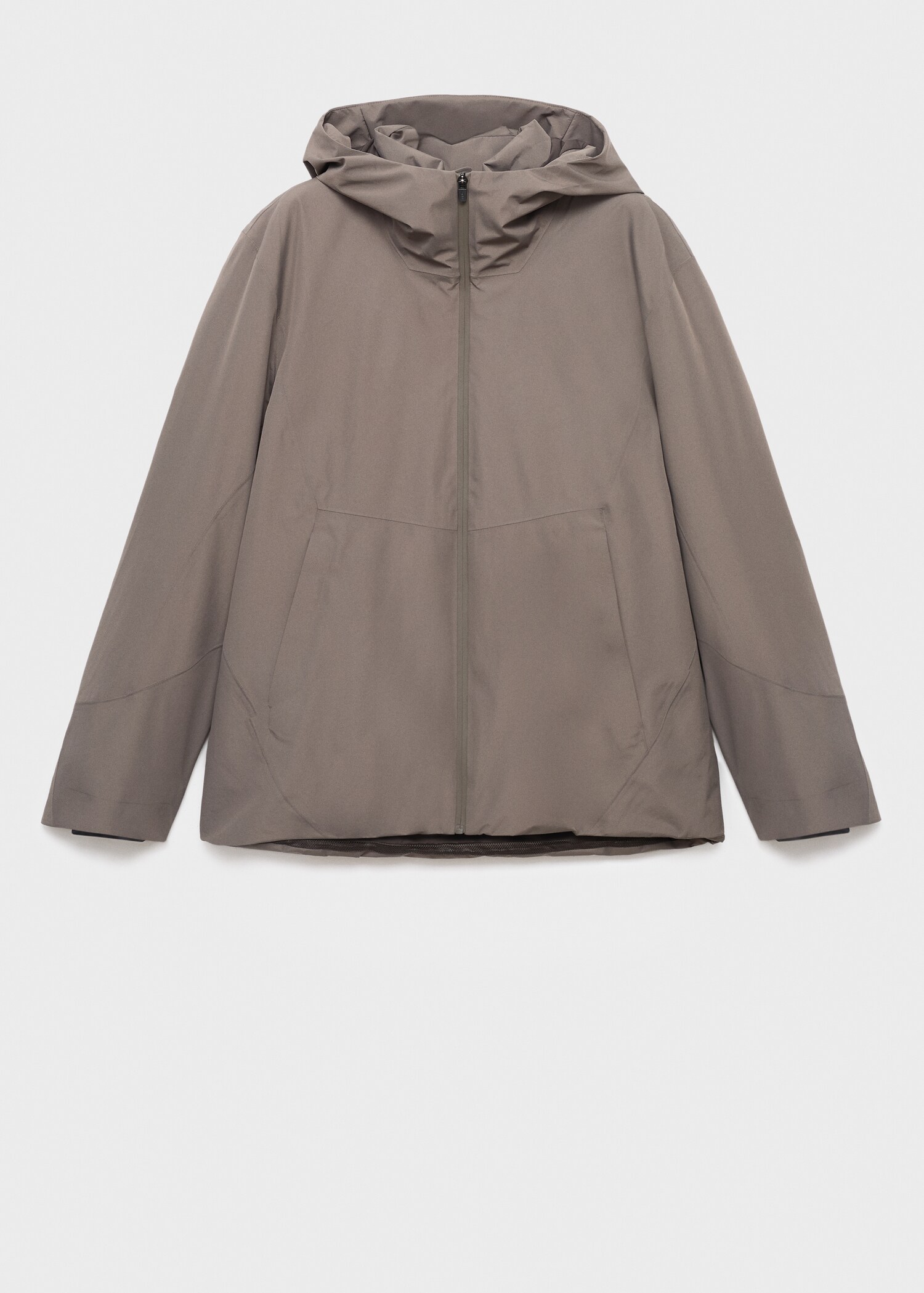 Water-repellent Thermolite® hooded jacket - Article without model