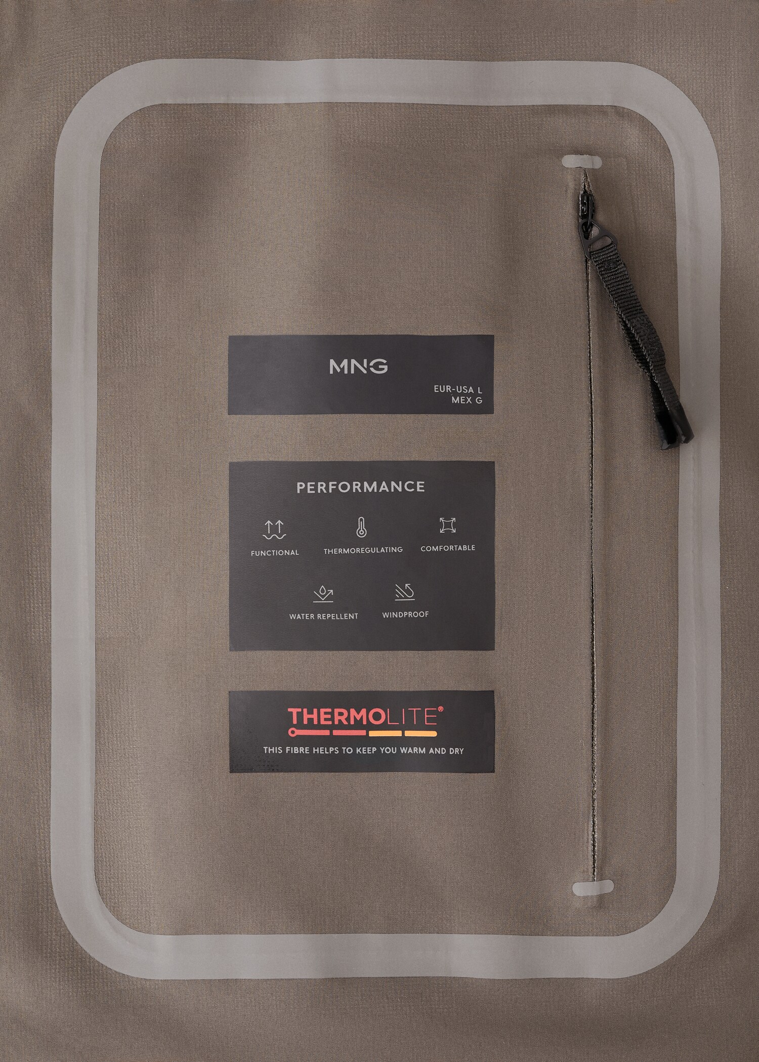 جاكيت بغطاء رأس مقاوم للماء Thermolite® - تفاصيل المنتج 4