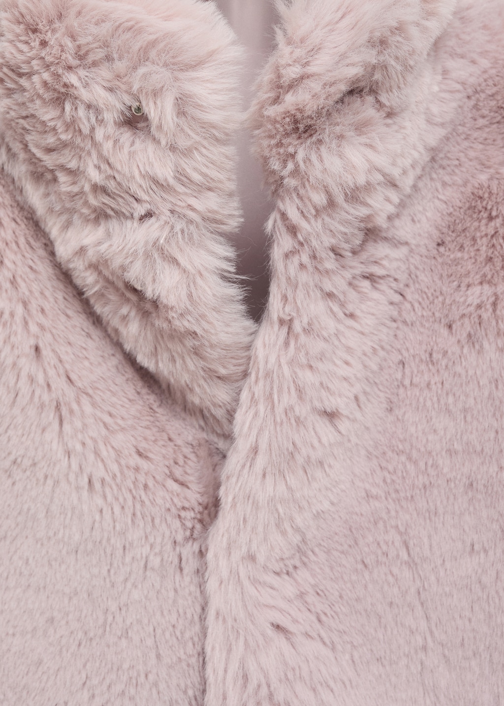 Faux-fur coat