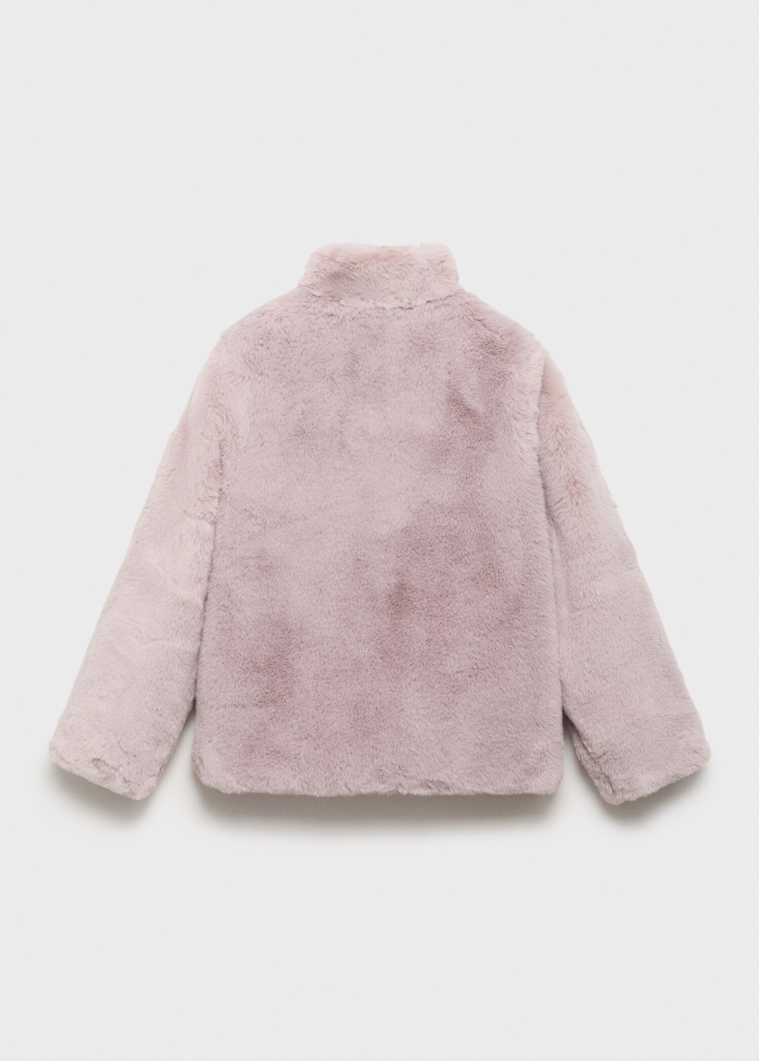 Fur-effect coat - Reverse of the article