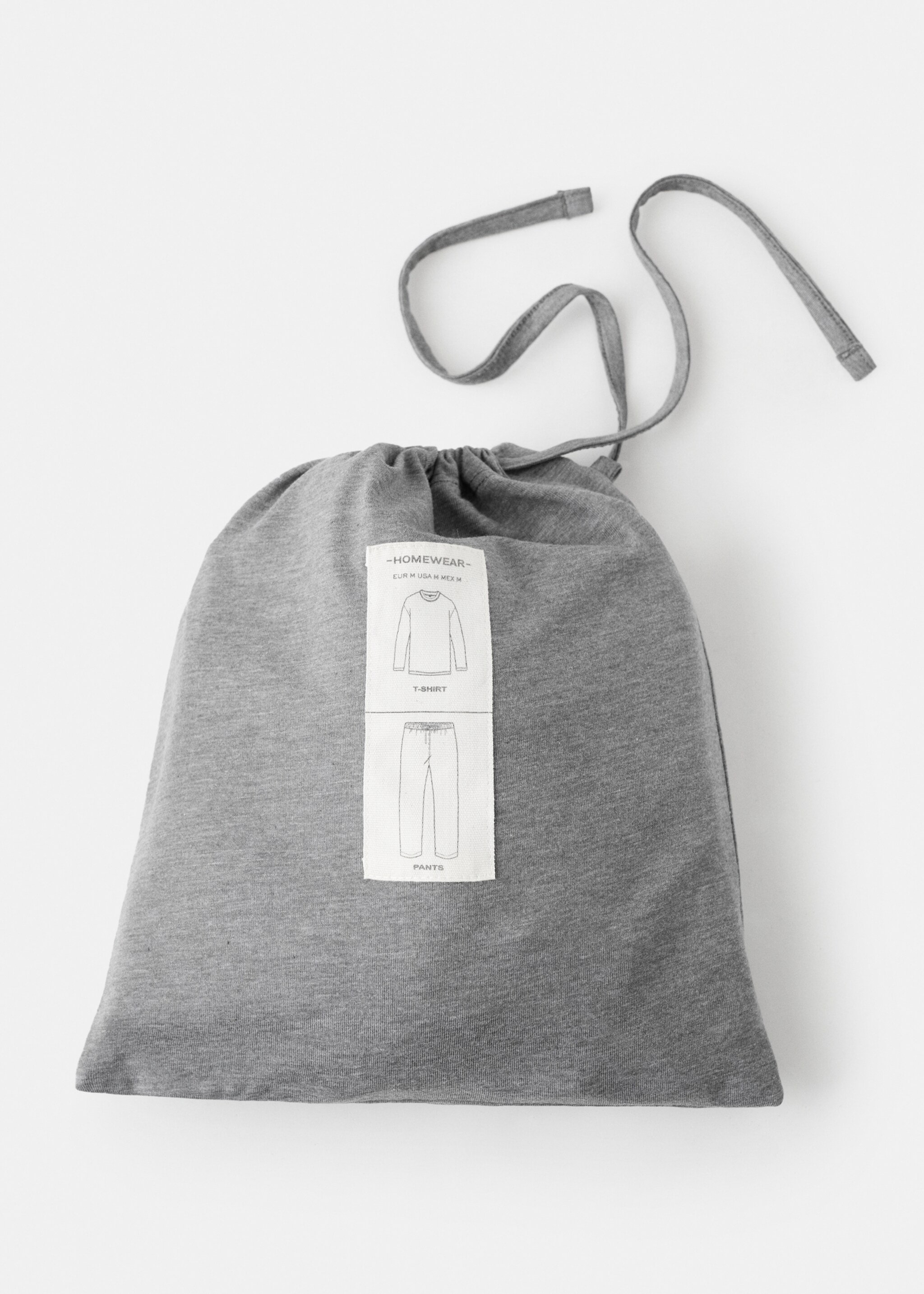 Pijama pack nightset - Details of the article 0, Grey. Ref: 17025975-00.
