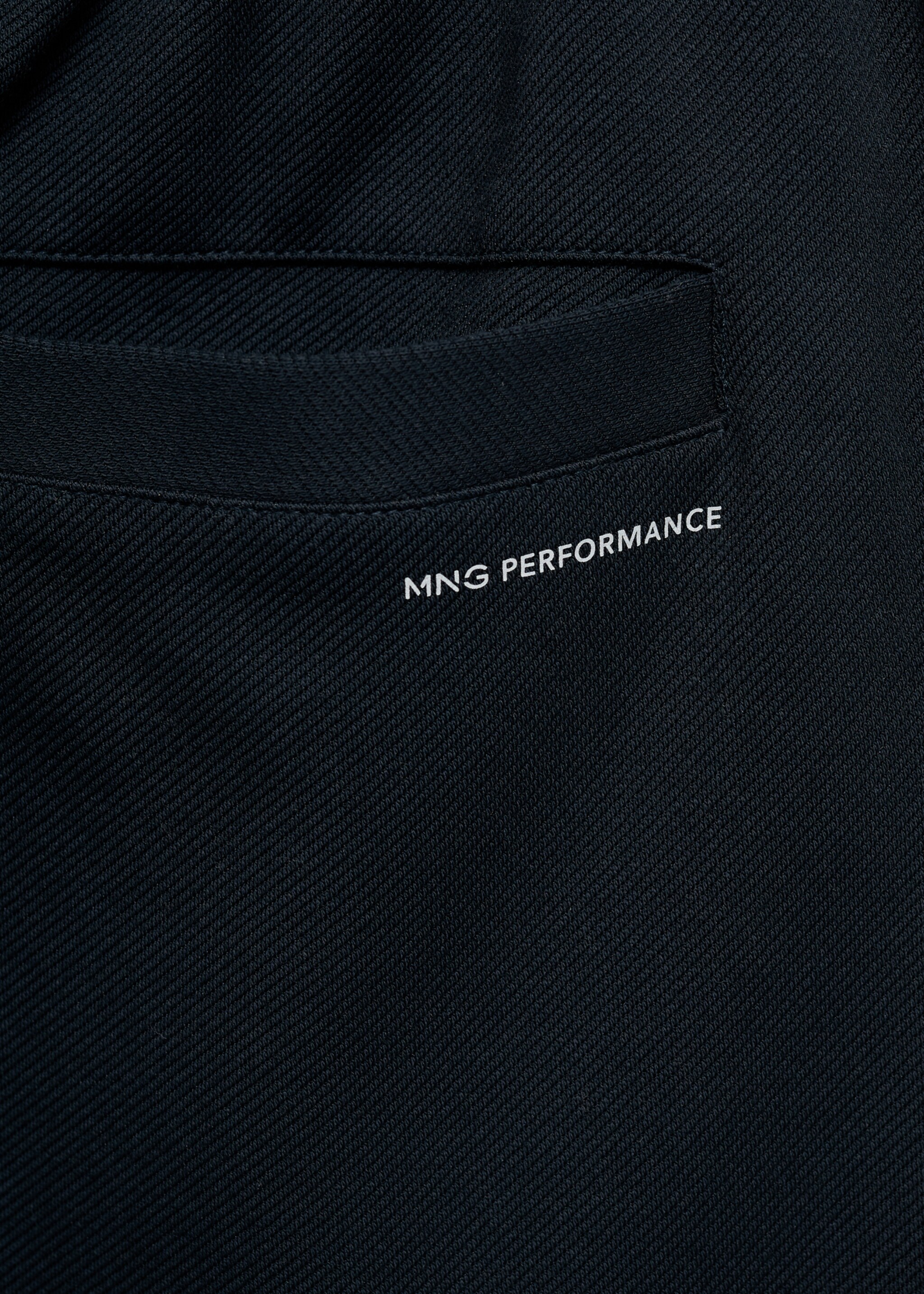 Pantalón jogger técnico estructura - Detalle del artículo 0, Azul marino. Ref: 17025977-00.