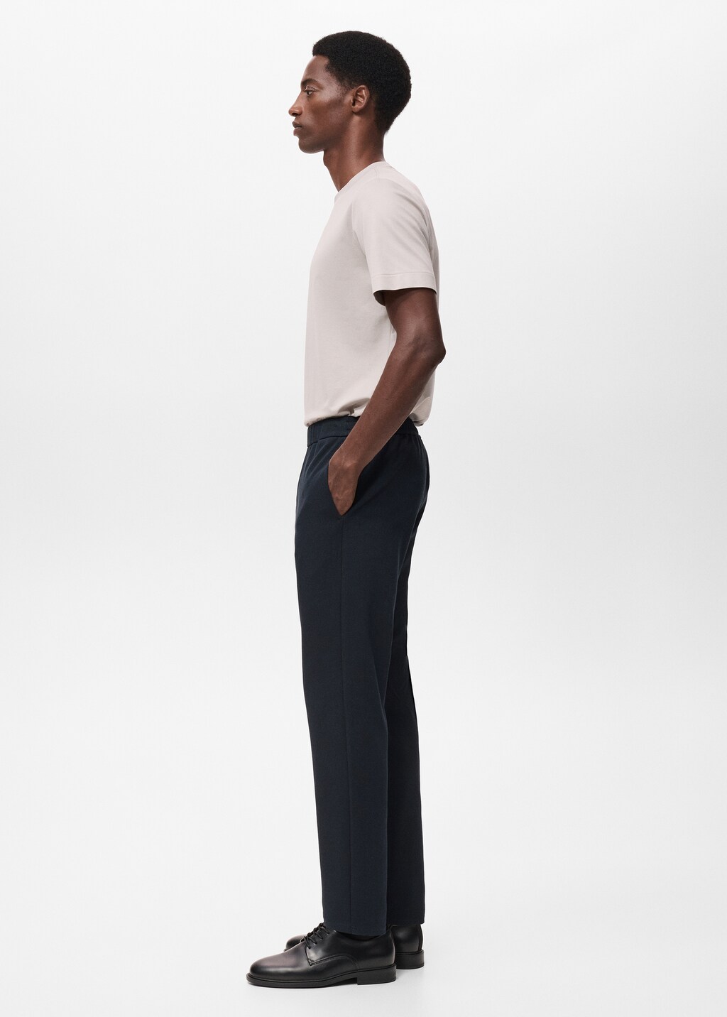 Technical structured joggers