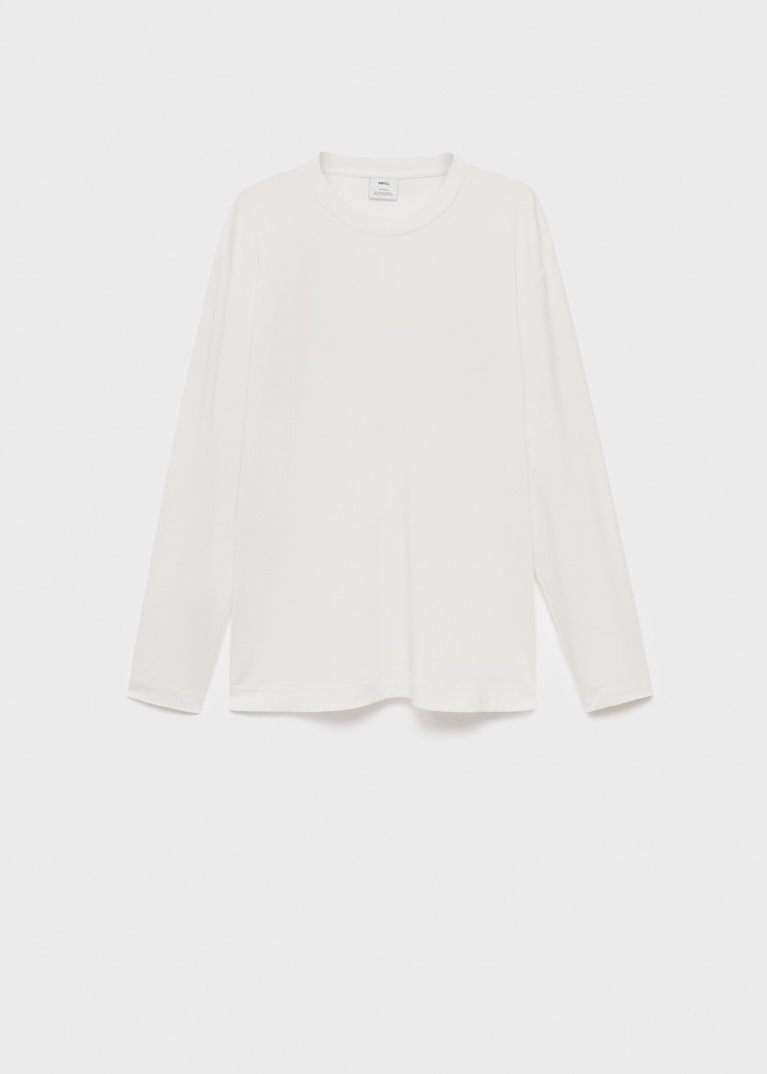 Long sleeve regular fit T-shirt - Article without model