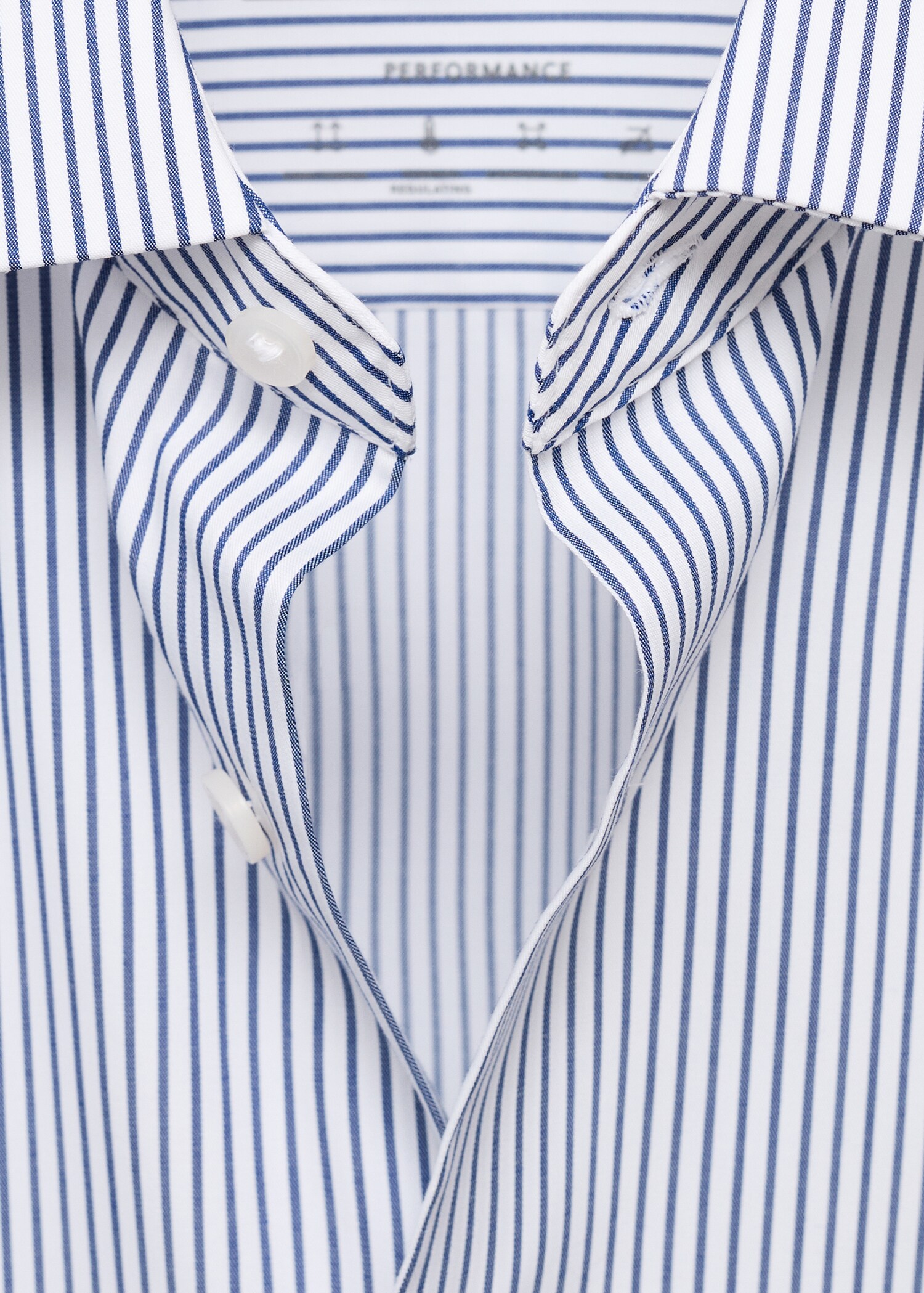 Regular-fit striped cotton shirt - Details of the article 0
