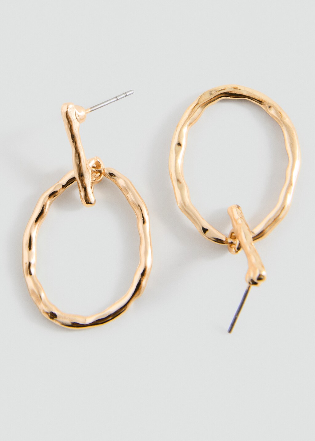 Circular-design earrings