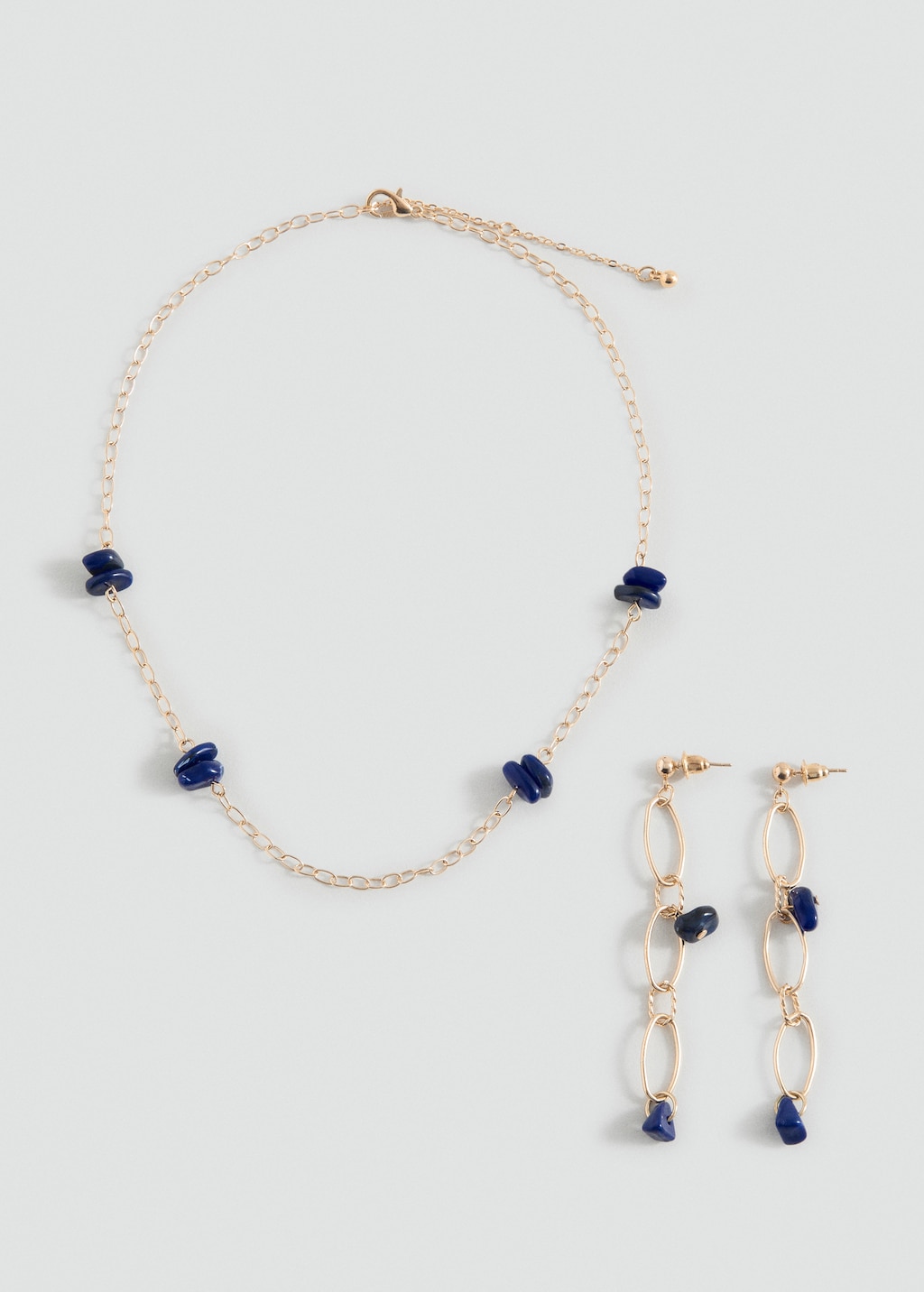 Necklace and earrings set