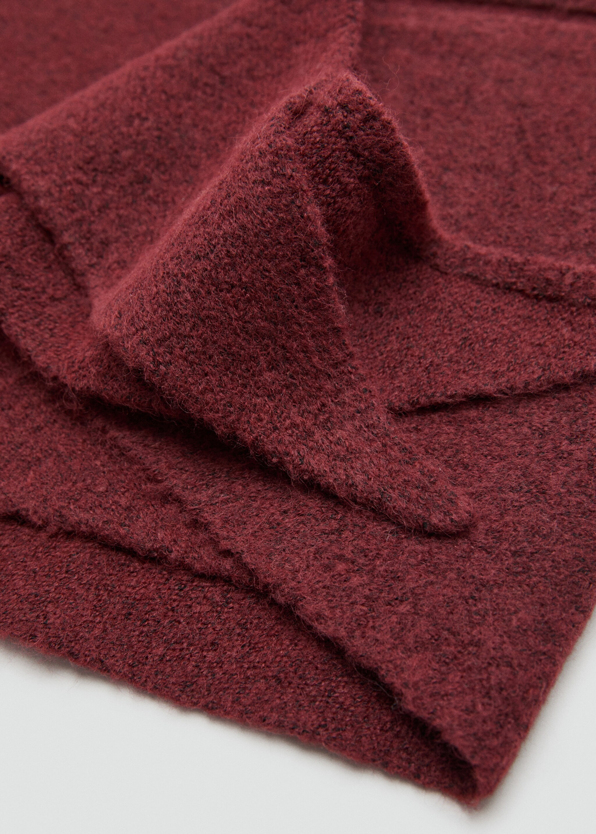 Scarf justin - Medium plane, Red. Ref: 17026000-00.