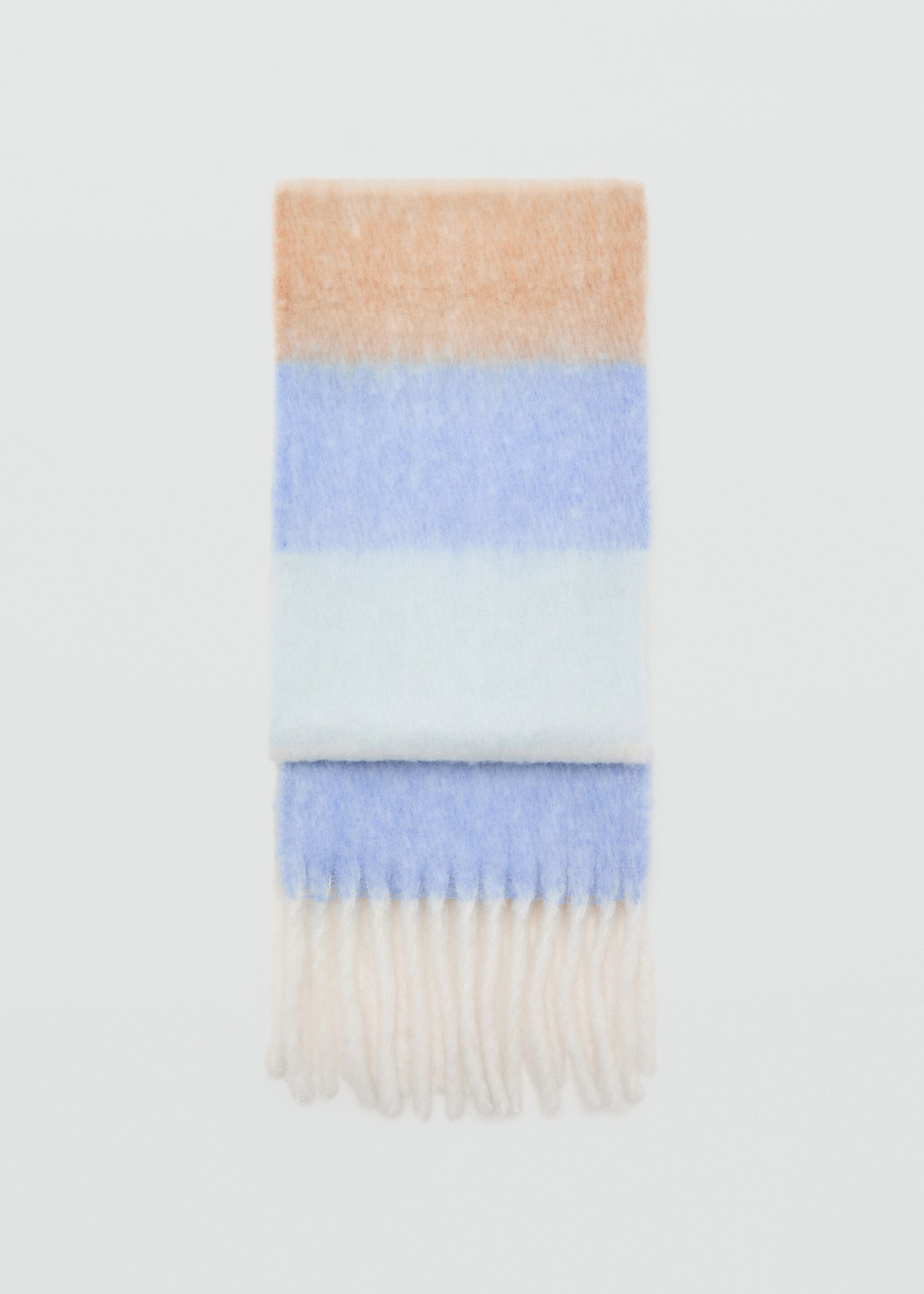 Écharpe stripes - Article sans modèle, Bleu ciel. Ref: 17026004-00.