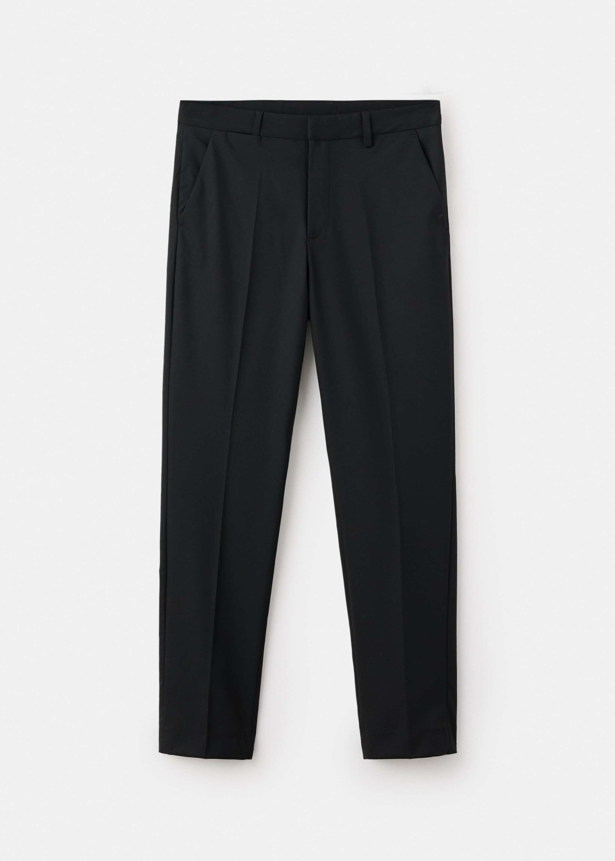 Straight suit trousers - Article without model, Black. Ref: 17026330-00.