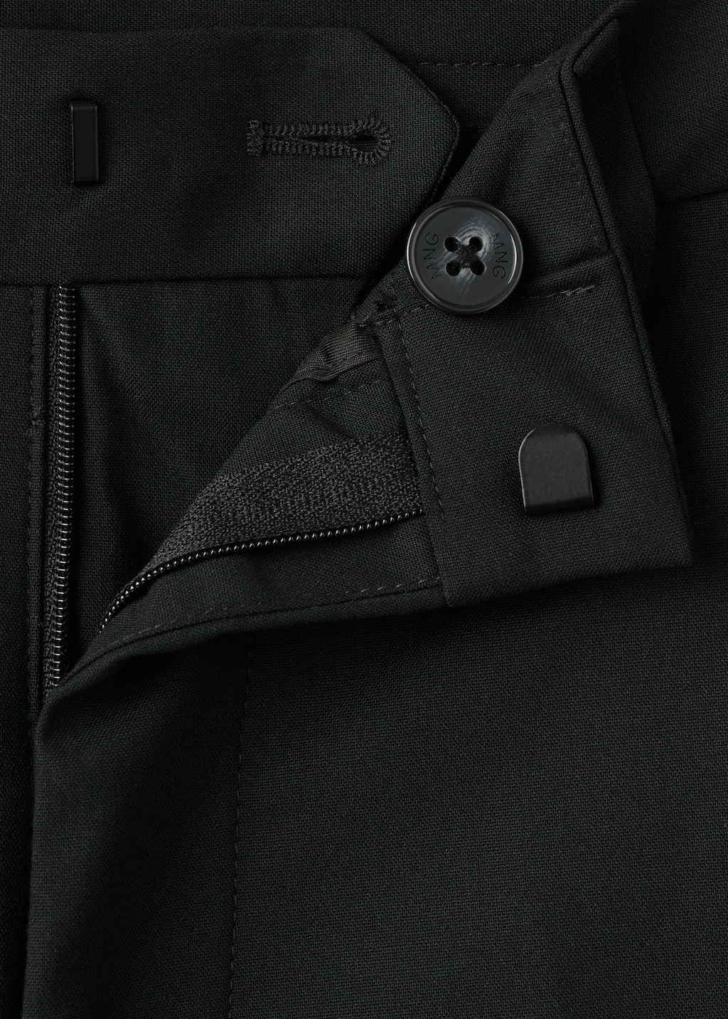 Straight suit trousers