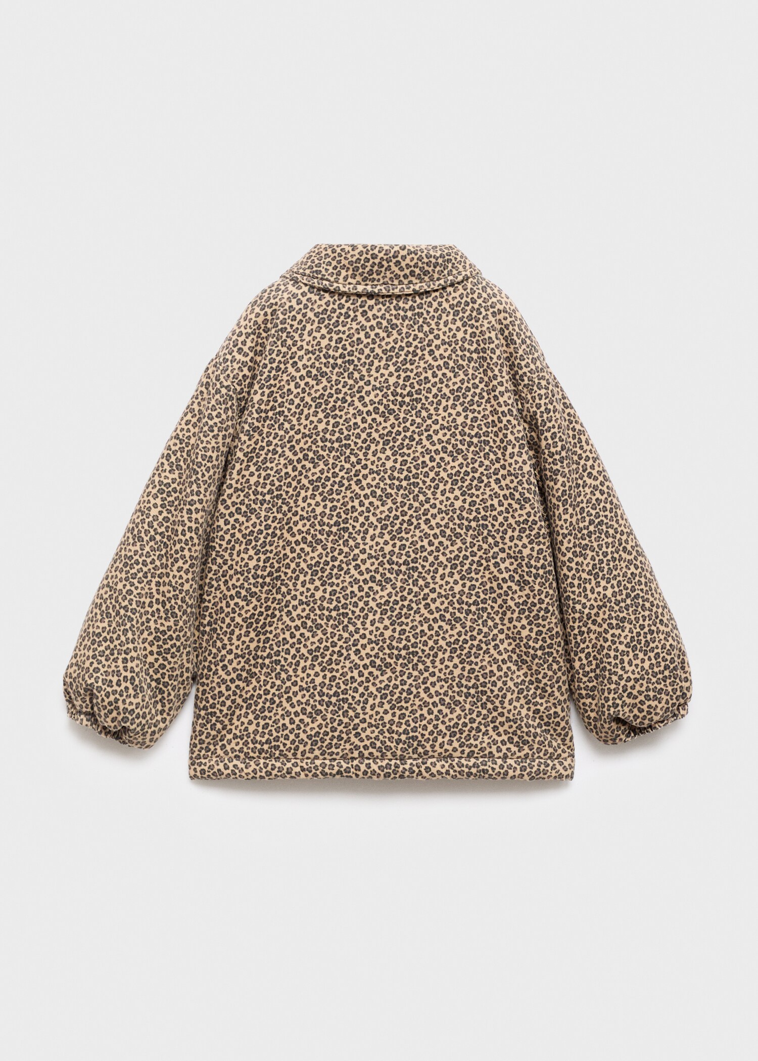 Abrigo estampado leopardo - Reverso del artículo